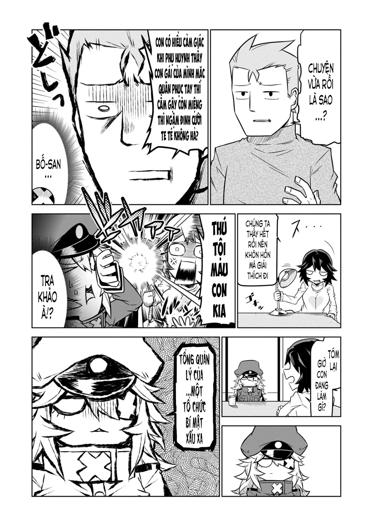 HentaiVN.net - Ảnh 4 - Zannen Jokanbu Black General-san - Chap 96