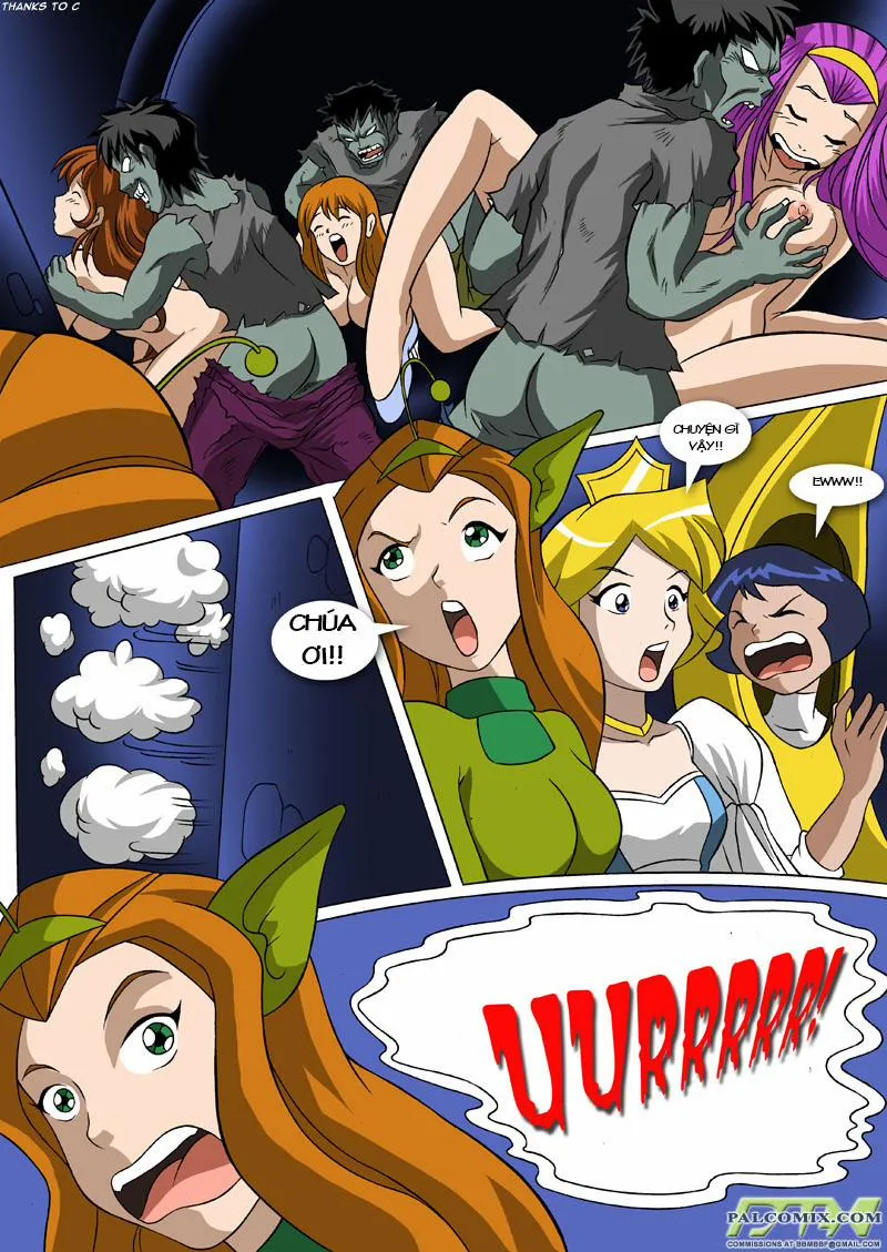 HentaiVN.net - Ảnh 4 - Điệp Viên Siêu Hạng (Totally Spies!) - Chương Tập 3 (Rape 0 Gangbang)