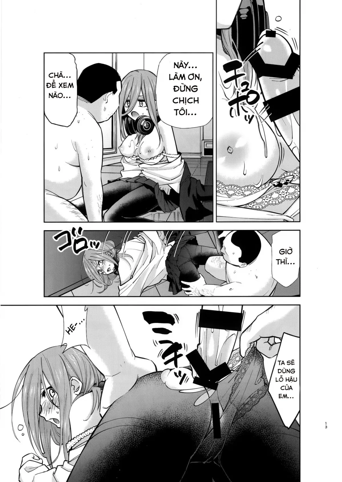 HentaiVN.net - Ảnh 13 - Gotoubun no Seidorei Side-A (Gotoubun no Hanayome - Oneshot
