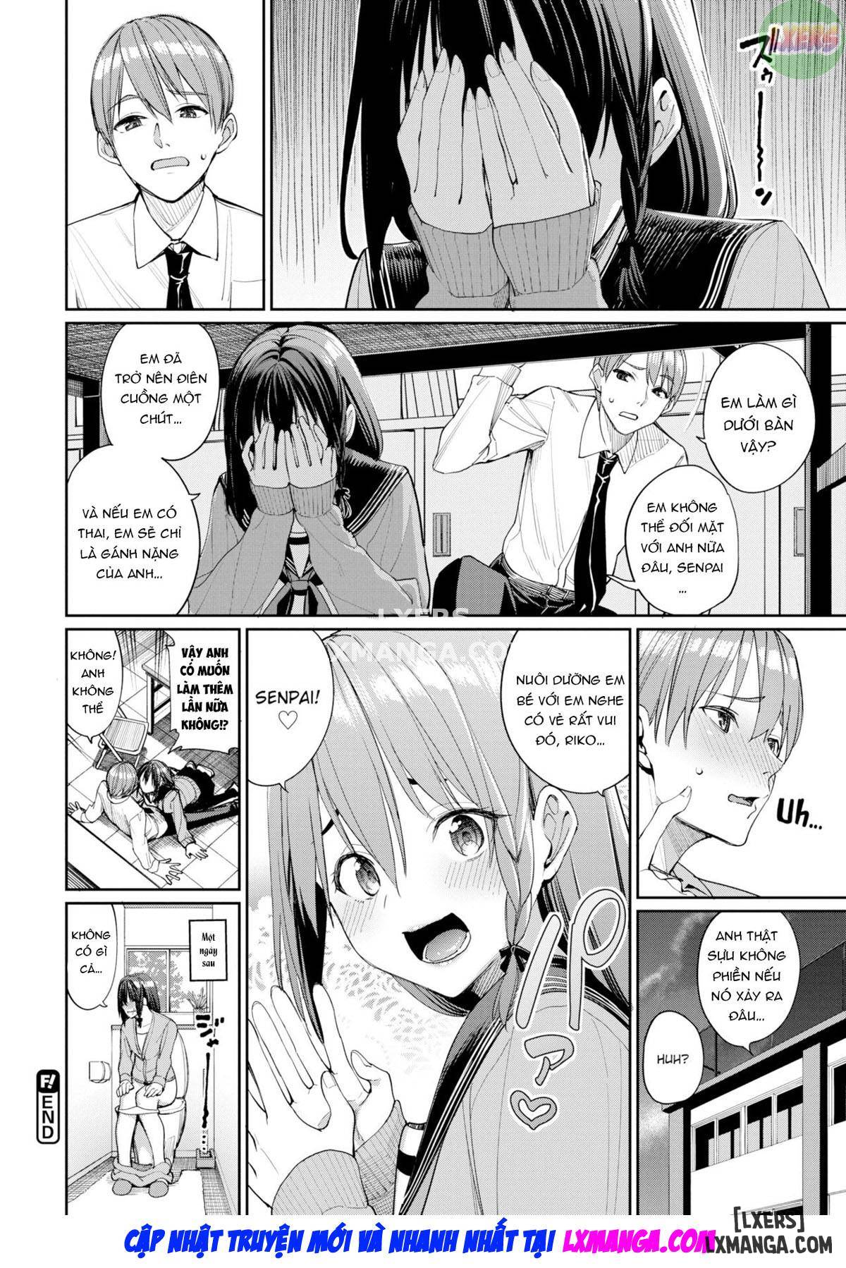 HentaiVN.net - Ảnh 24 - Tôi đang nóng quá. Tôi không thể chịu đựng được nữa! - Oneshot