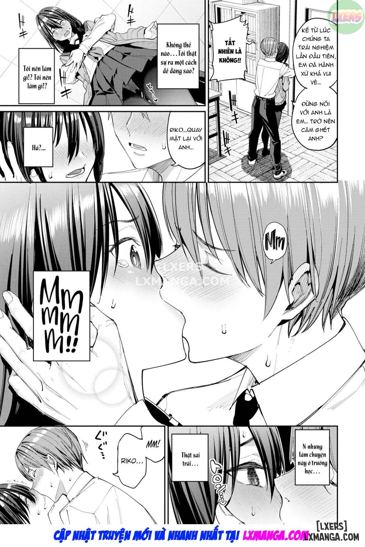 HentaiVN.net - Ảnh 5 - Tôi đang nóng quá. Tôi không thể chịu đựng được nữa! - Oneshot