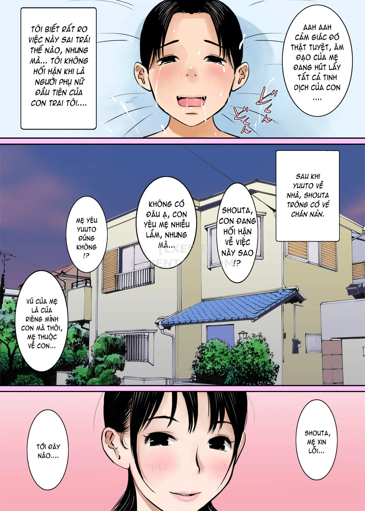HentaiVN.net - Ảnh 25 - My Mom's Tits Belong To Me [Mama No Oppai Wa Boku No Mono] - Oneshot