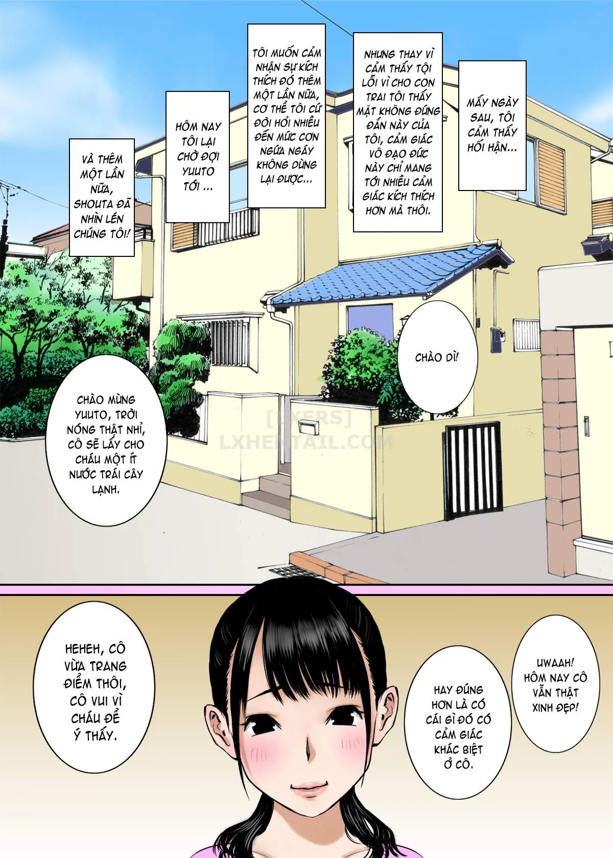 HentaiVN.net - Ảnh 6 - My Mom's Tits Belong To Me [Mama No Oppai Wa Boku No Mono] - Oneshot