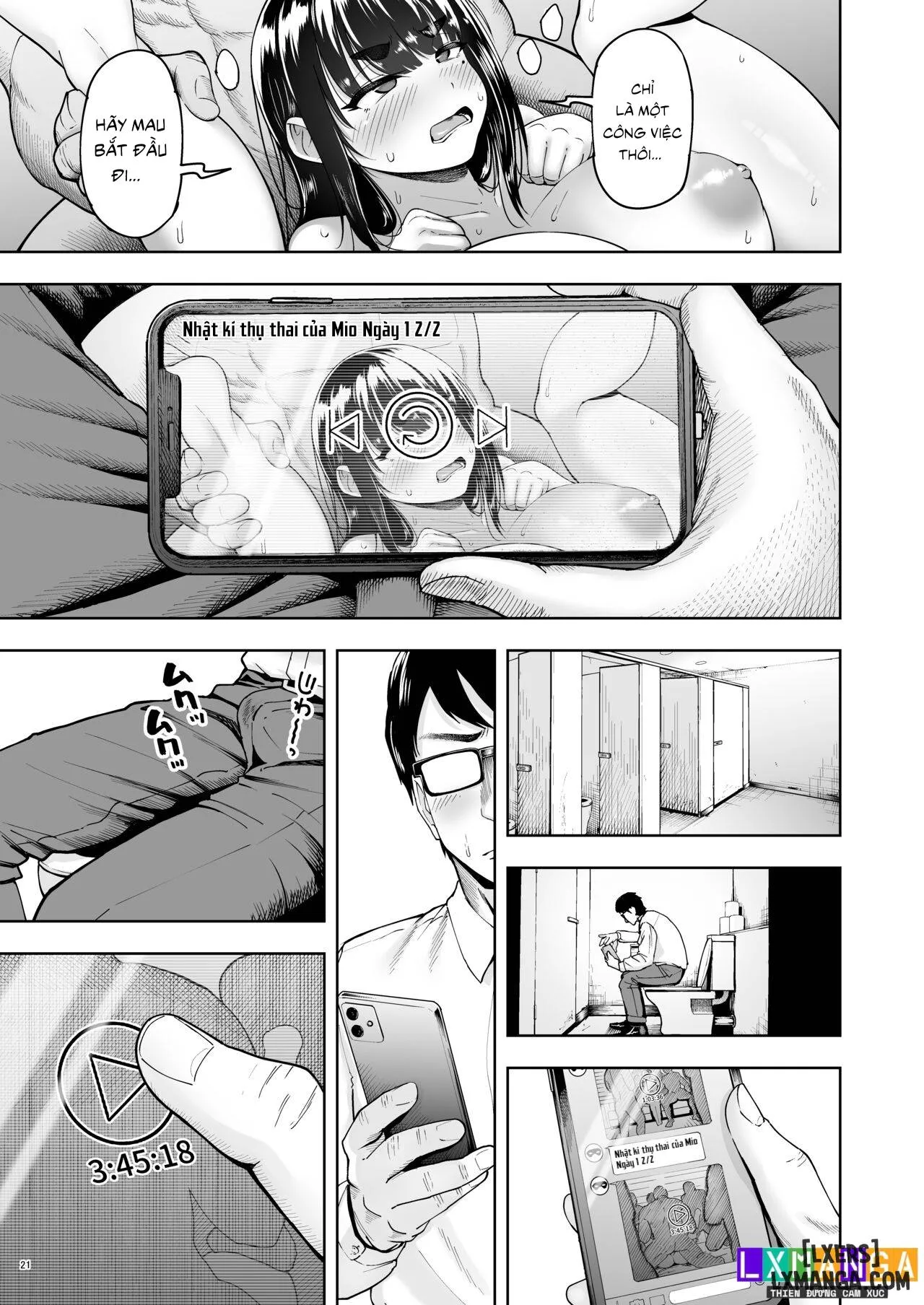 HentaiVN.net - Ảnh 22 - Hitozuma Ninkatsu Club 3 Mio-san no Ninkatsu Kiroku - Chap 1.