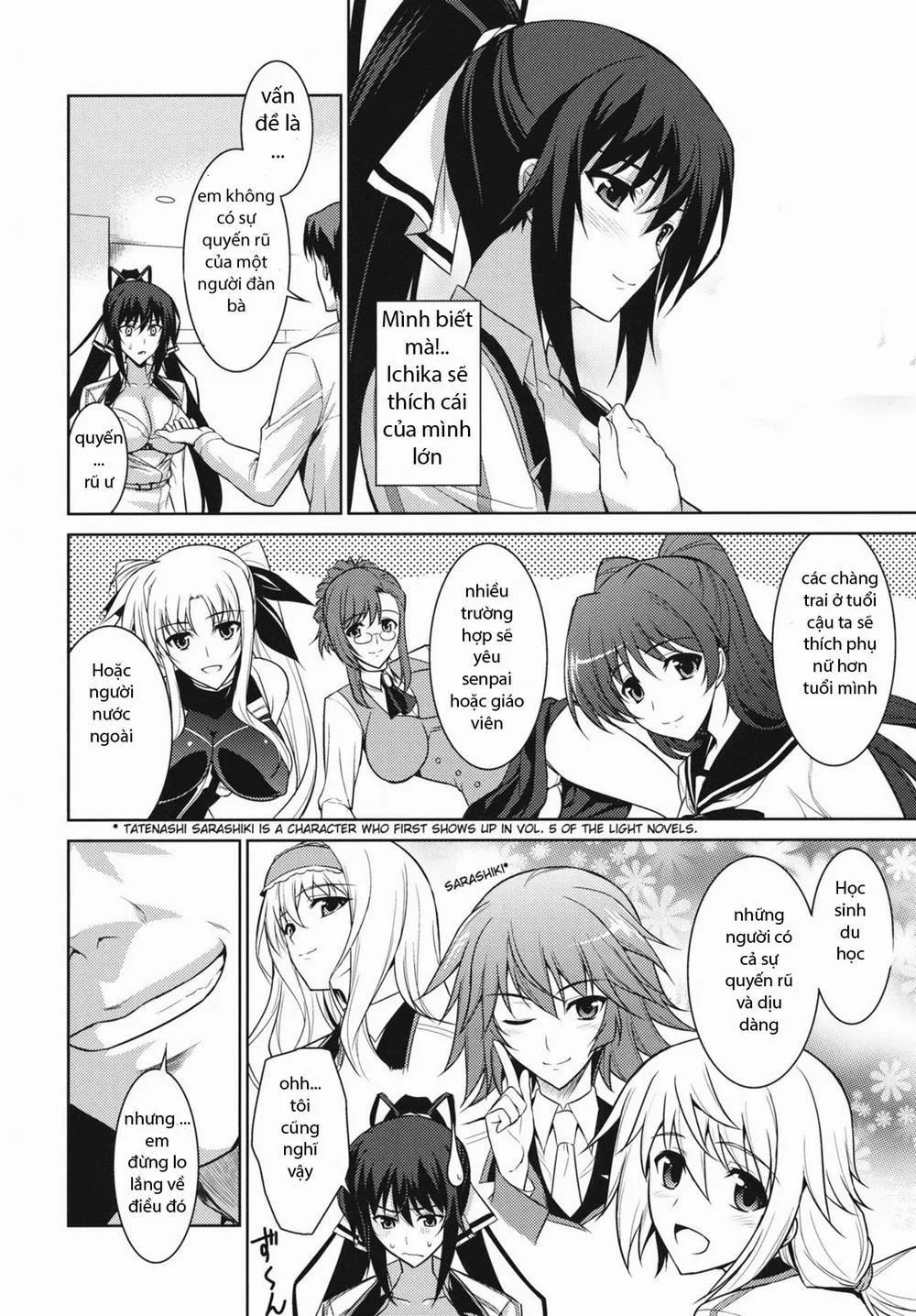 HentaiVN.net - Ảnh 5 - Broom On The Frontline (Infinite Stratos) - Chương 1