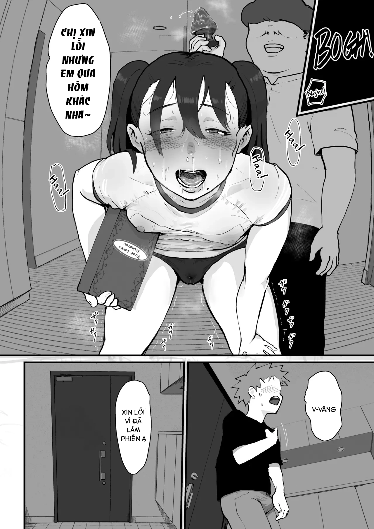 HentaiVN.net - Ảnh 14 - Chị hàng xóm tôi thầm thích - One shot