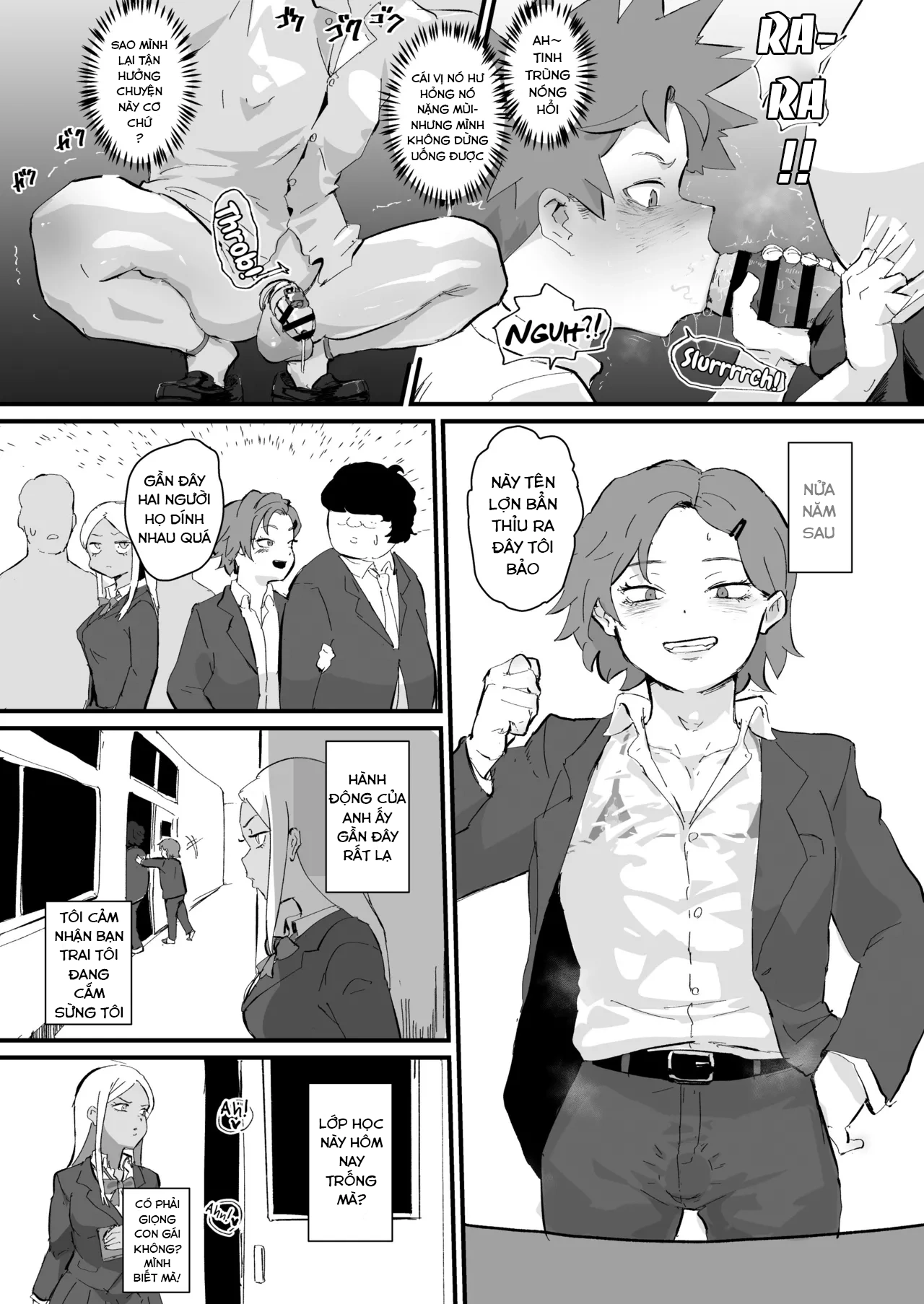 HentaiVN.net - Ảnh 30 - Chị hàng xóm tôi thầm thích - One shot