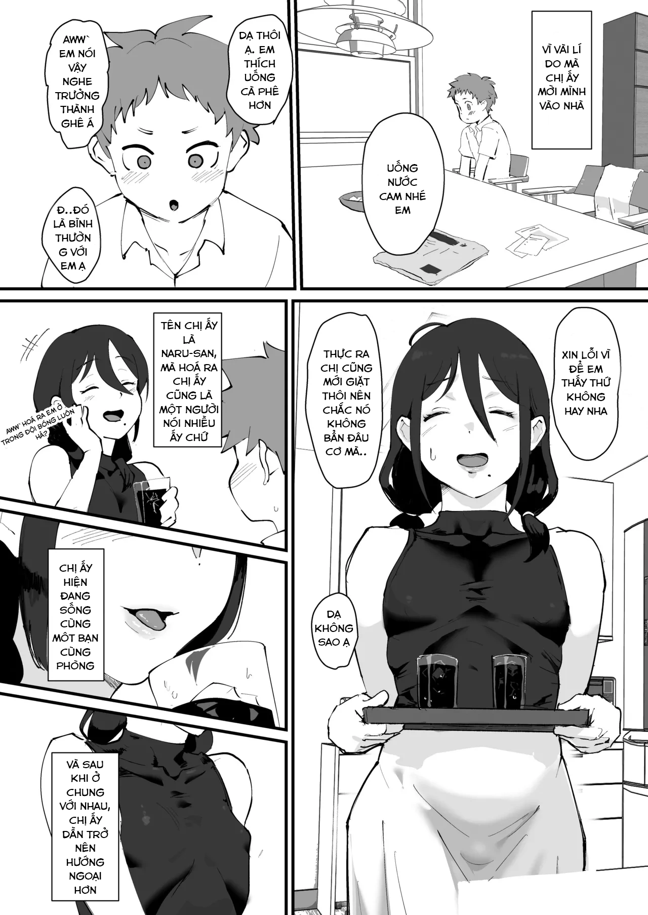 HentaiVN.net - Ảnh 6 - Chị hàng xóm tôi thầm thích - One shot