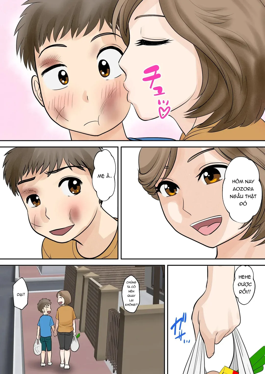 HentaiVN.net - Ảnh 12 - Mẹ con sống chung - Ch. 1 - Tình mẫu tử