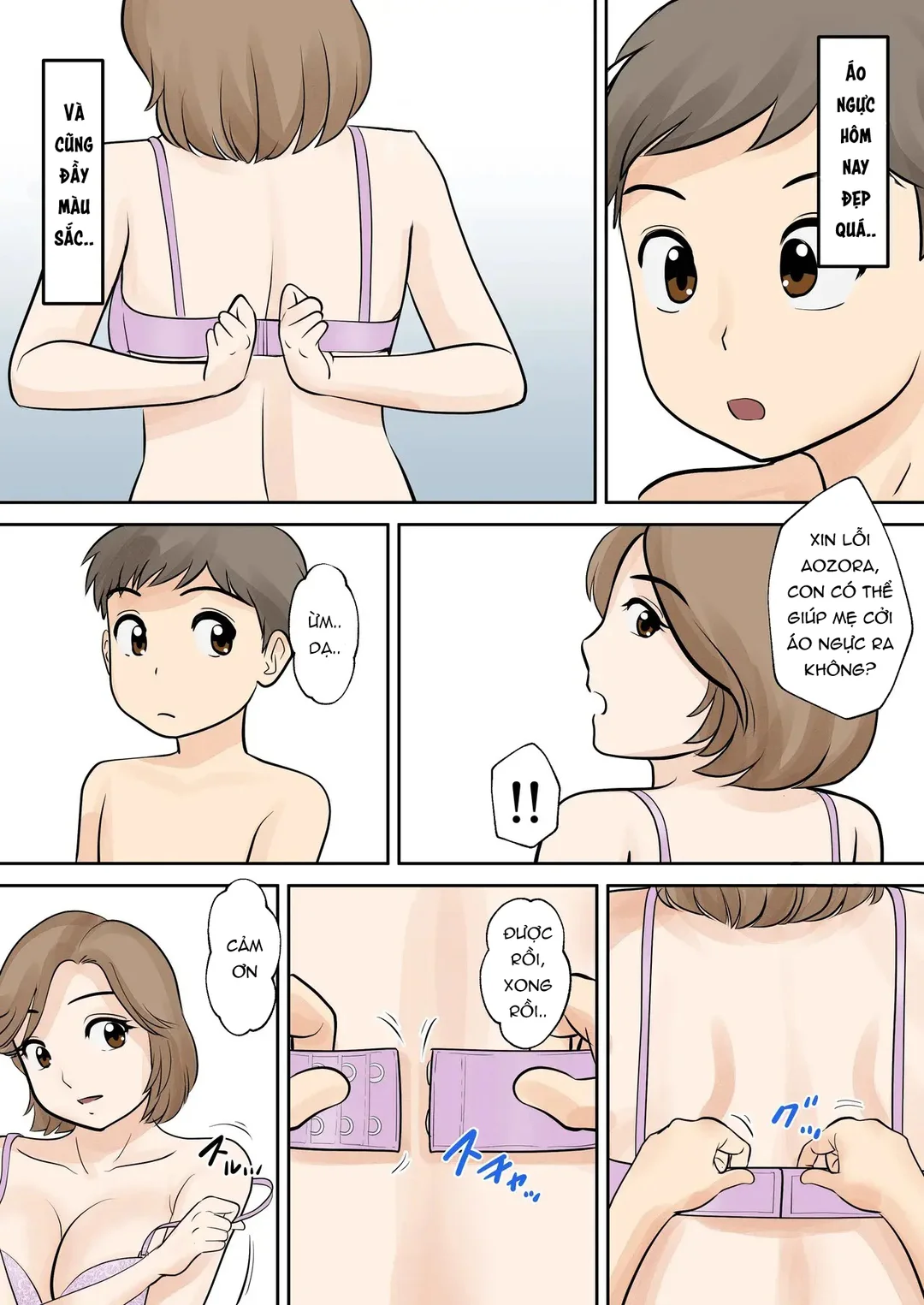 HentaiVN.net - Ảnh 18 - Mẹ con sống chung - Ch. 1 - Tình mẫu tử