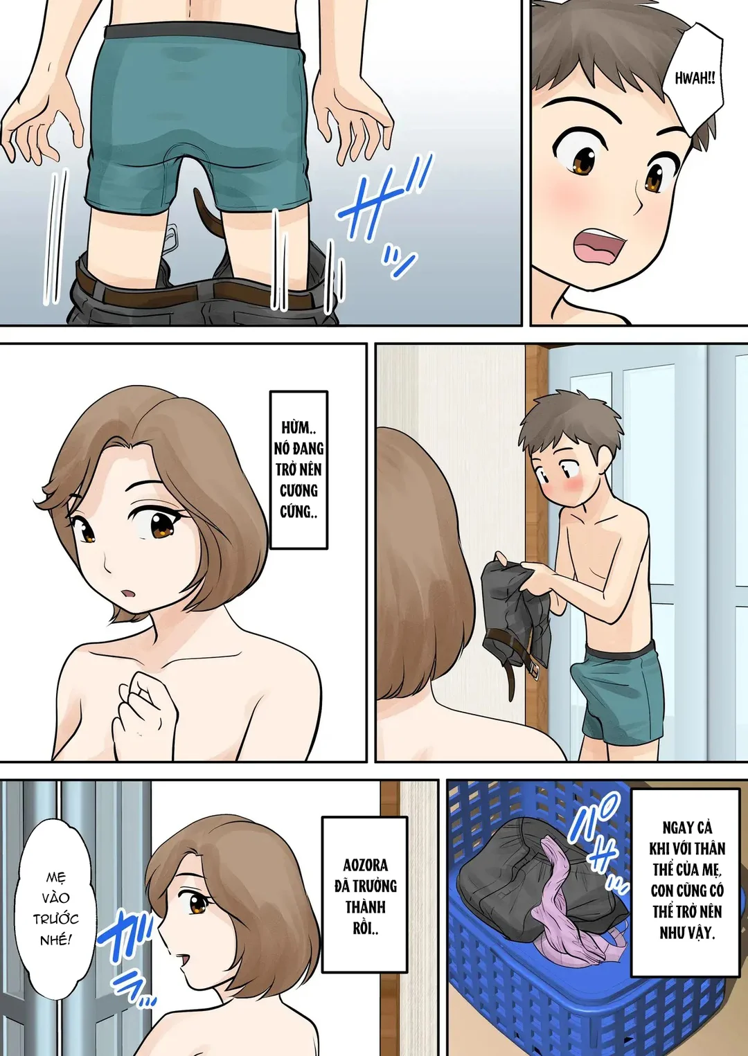 HentaiVN.net - Ảnh 22 - Mẹ con sống chung - Ch. 1 - Tình mẫu tử