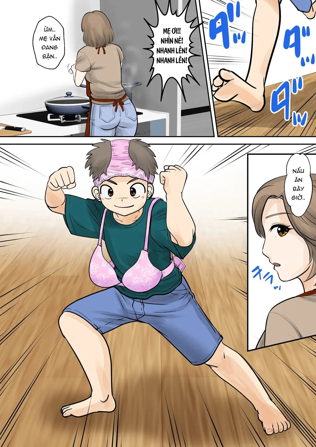 HentaiVN.net - Ảnh 3 - Mẹ con sống chung - Ch. 1 - Tình mẫu tử