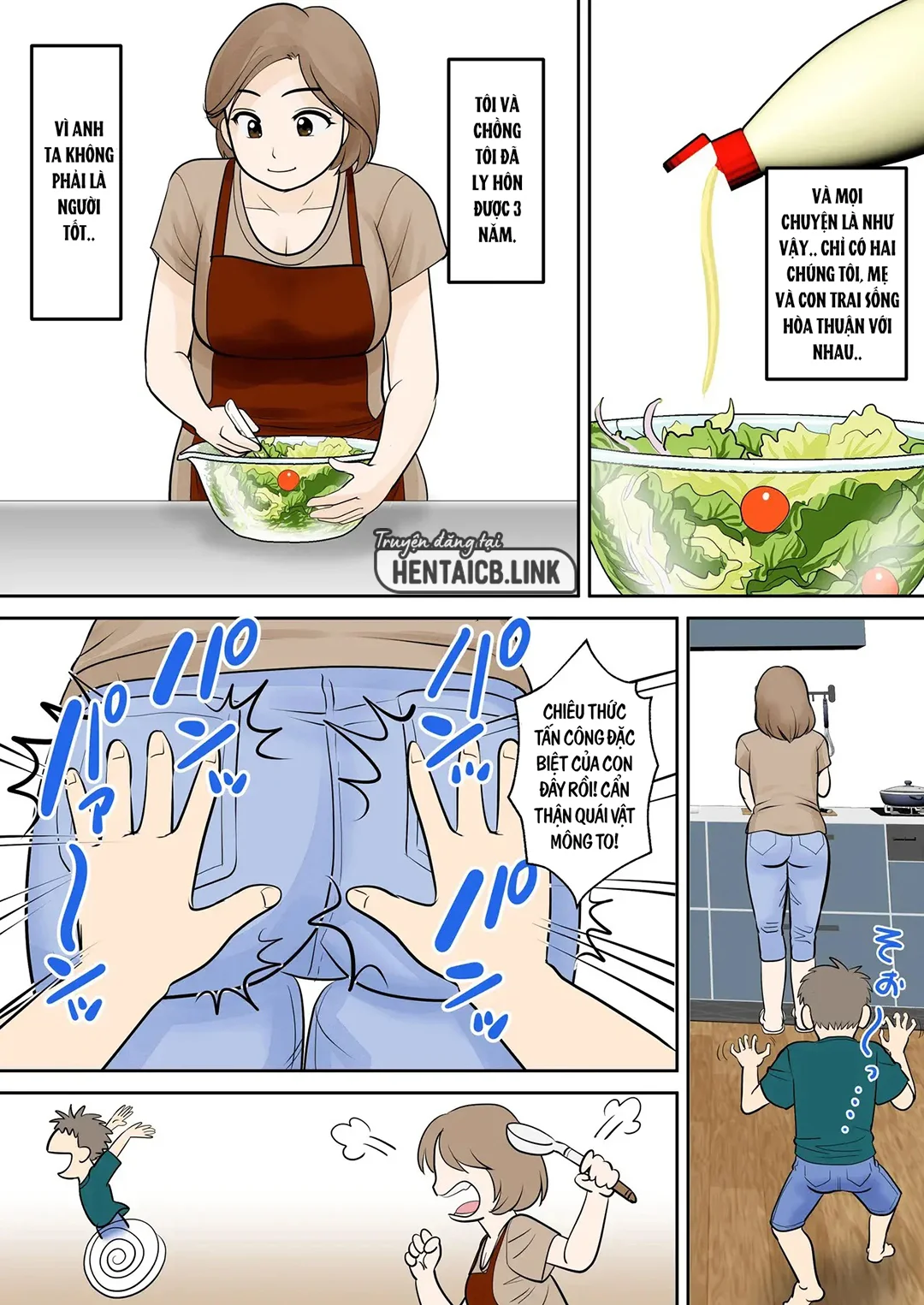 HentaiVN.net - Ảnh 5 - Mẹ con sống chung - Ch. 1 - Tình mẫu tử