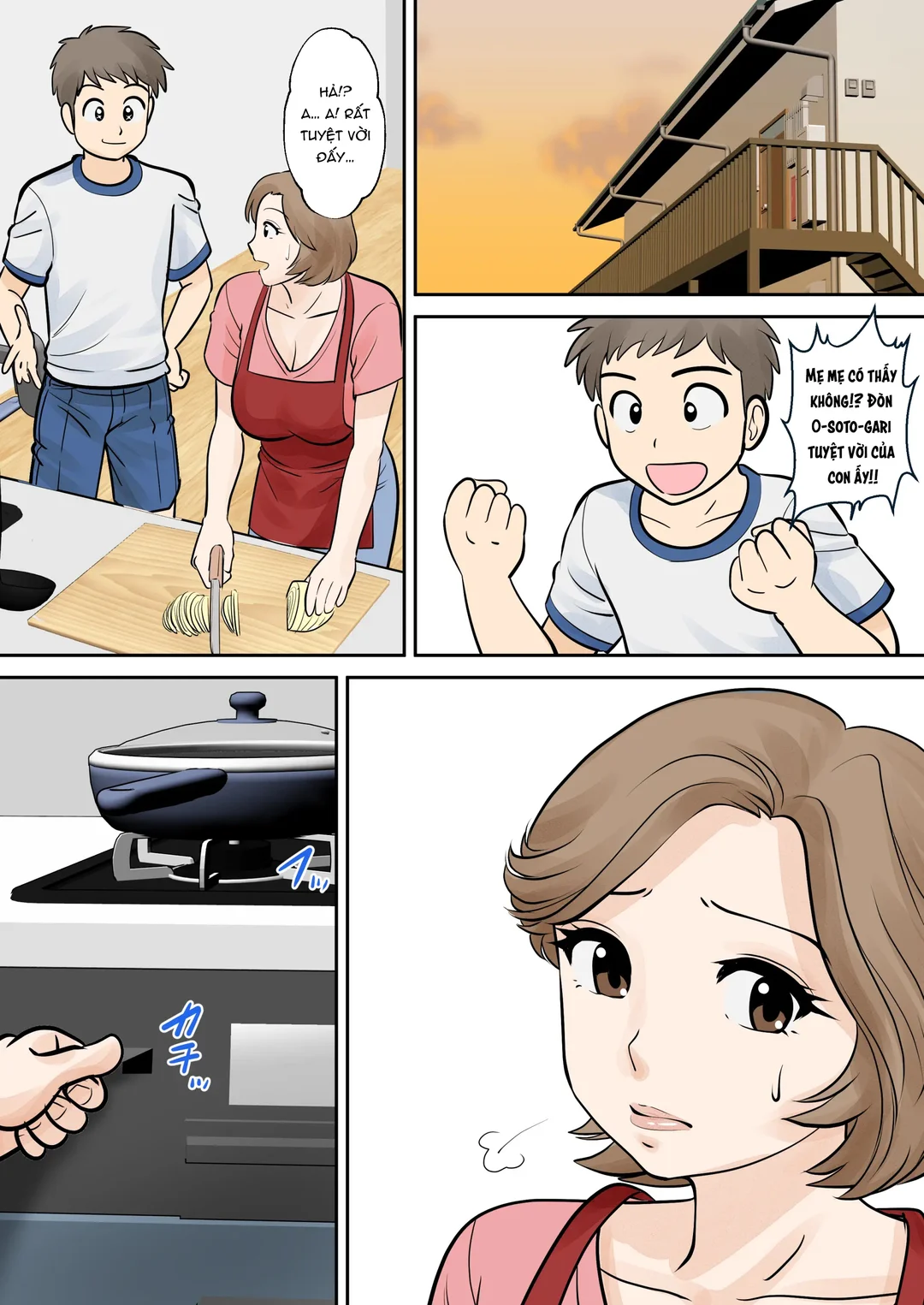 HentaiVN.net - Ảnh 16 - Mẹ con sống chung - Ch. 2 - Dậy thì