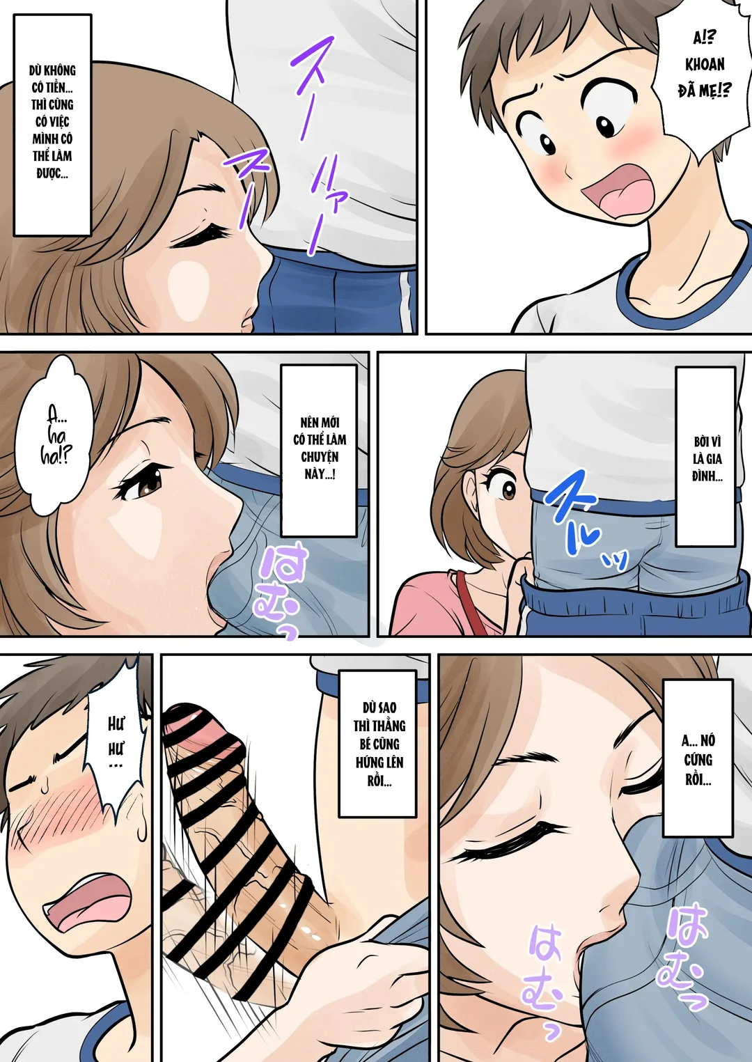 HentaiVN.net - Ảnh 19 - Mẹ con sống chung - Ch. 2 - Dậy thì