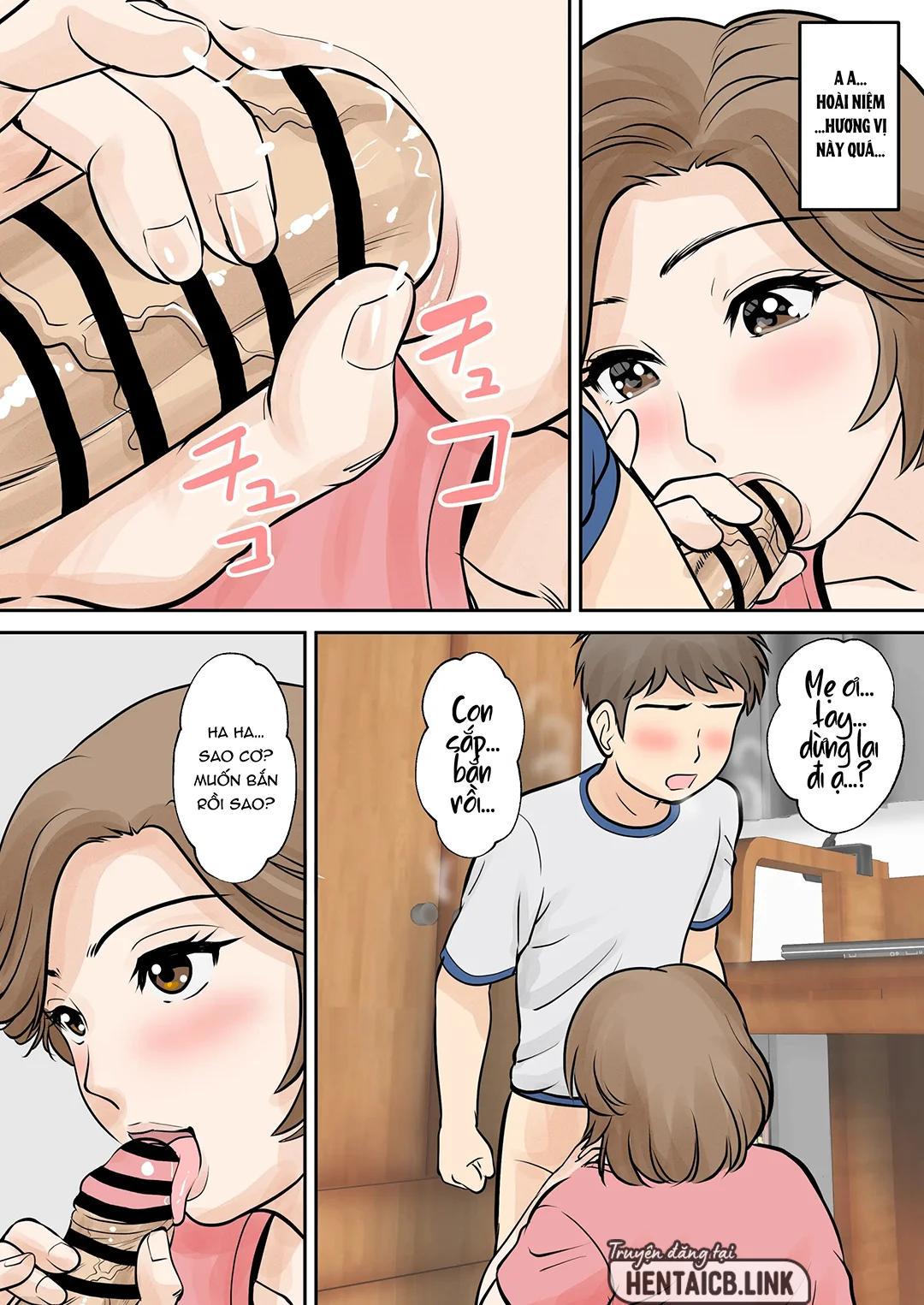 HentaiVN.net - Ảnh 24 - Mẹ con sống chung - Ch. 2 - Dậy thì
