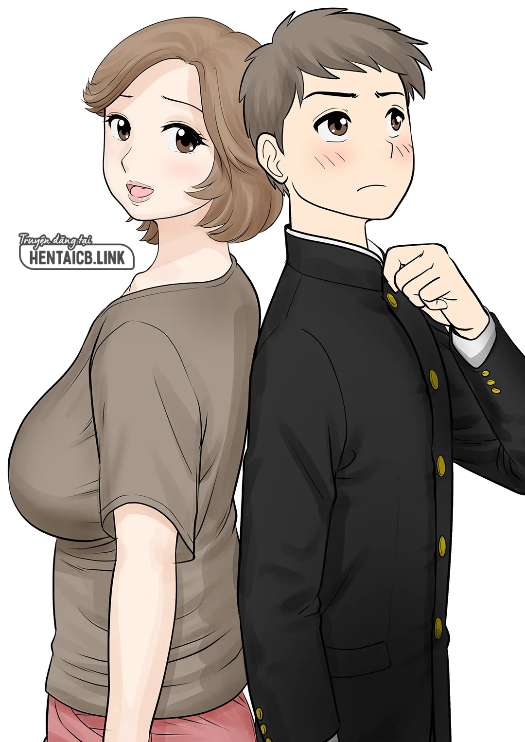 HentaiVN.net - Ảnh 3 - Mẹ con sống chung - Ch. 2 - Dậy thì