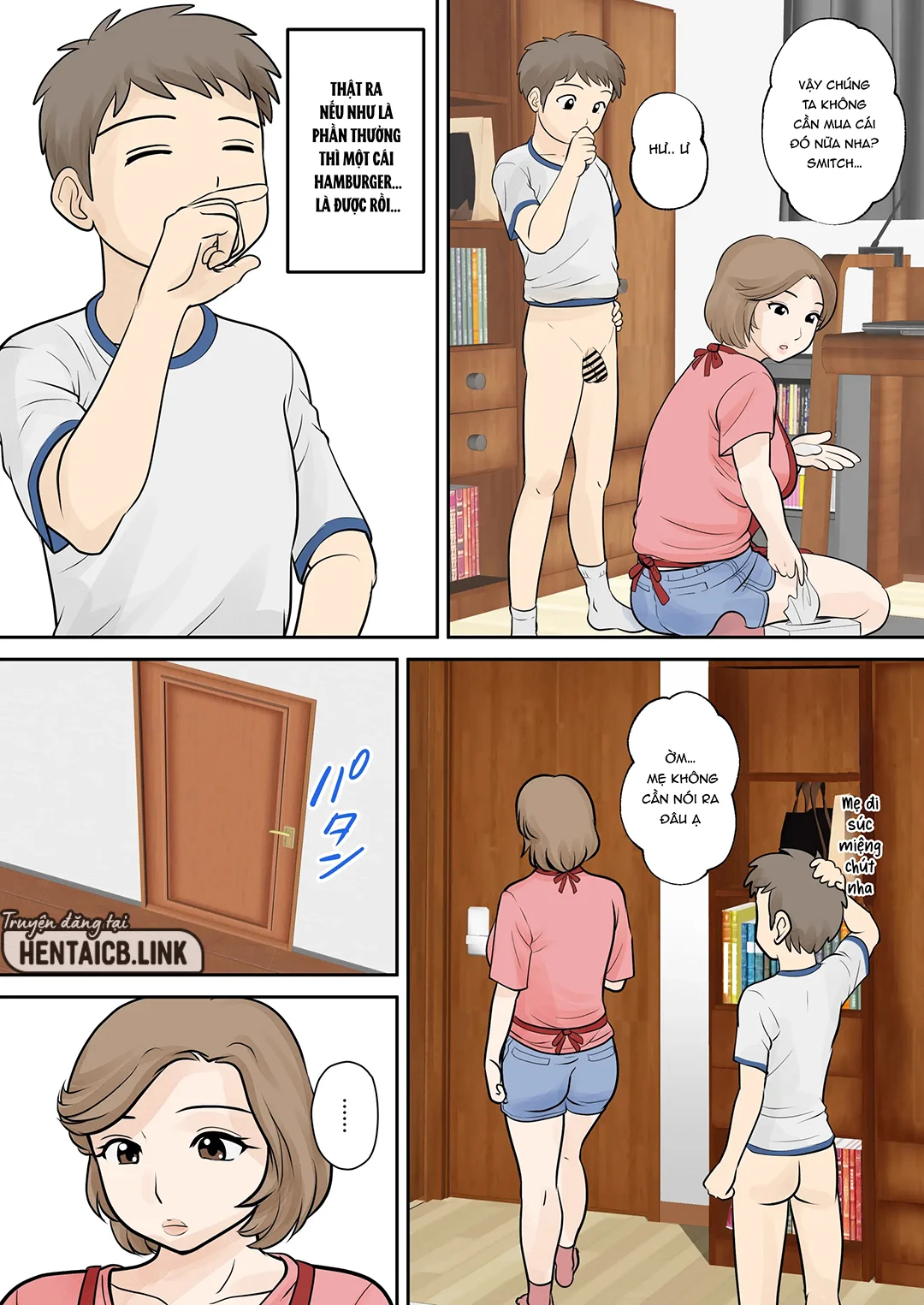 HentaiVN.net - Ảnh 30 - Mẹ con sống chung - Ch. 2 - Dậy thì