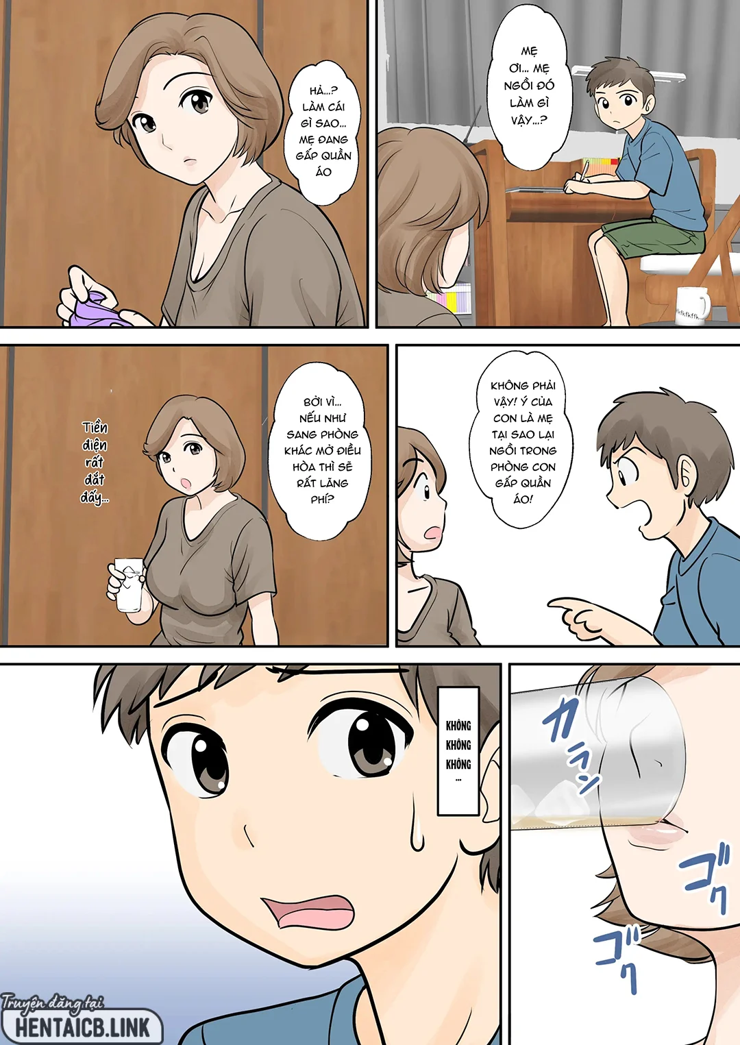 HentaiVN.net - Ảnh 6 - Mẹ con sống chung - Ch. 2 - Dậy thì