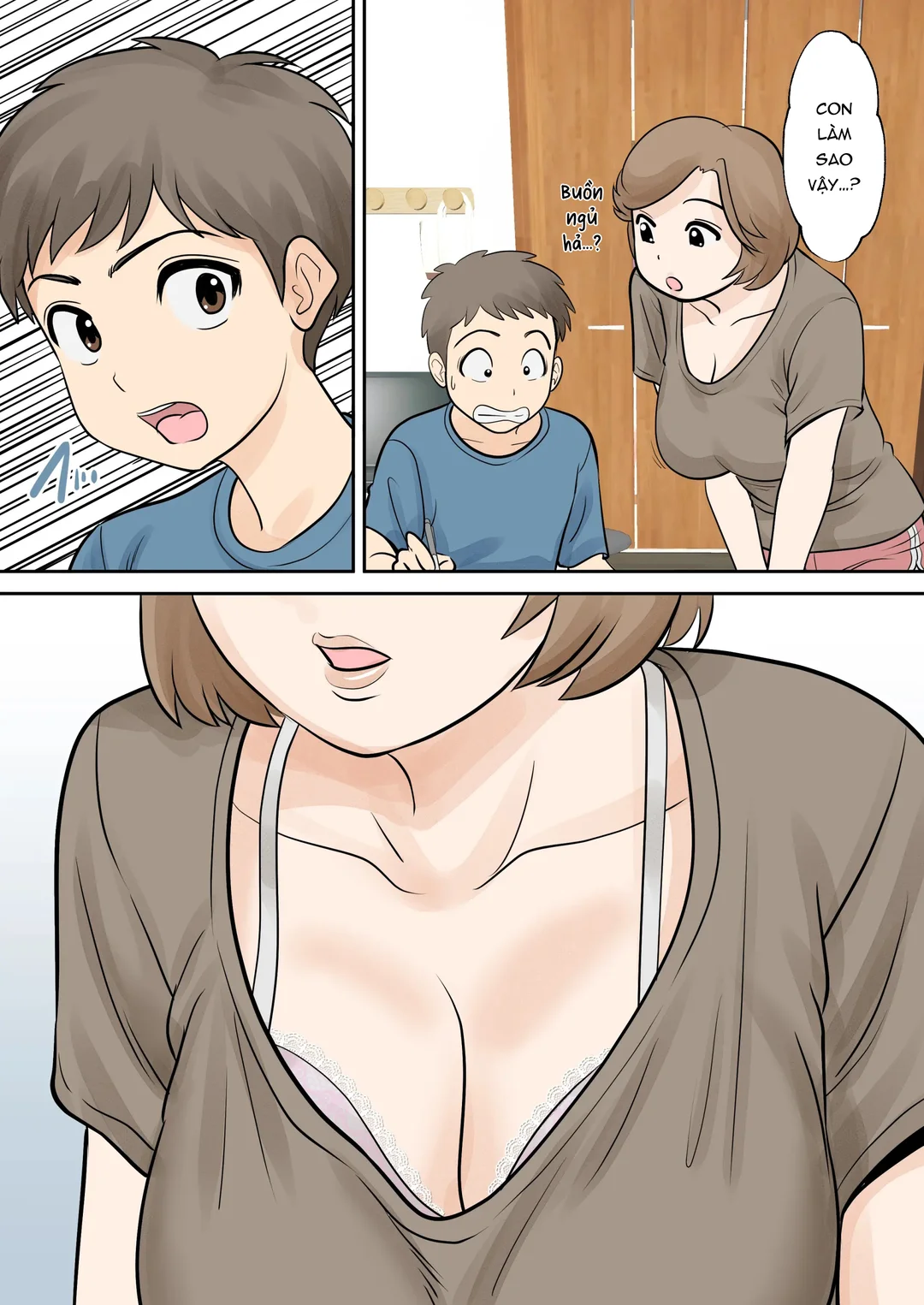 HentaiVN.net - Ảnh 8 - Mẹ con sống chung - Ch. 2 - Dậy thì