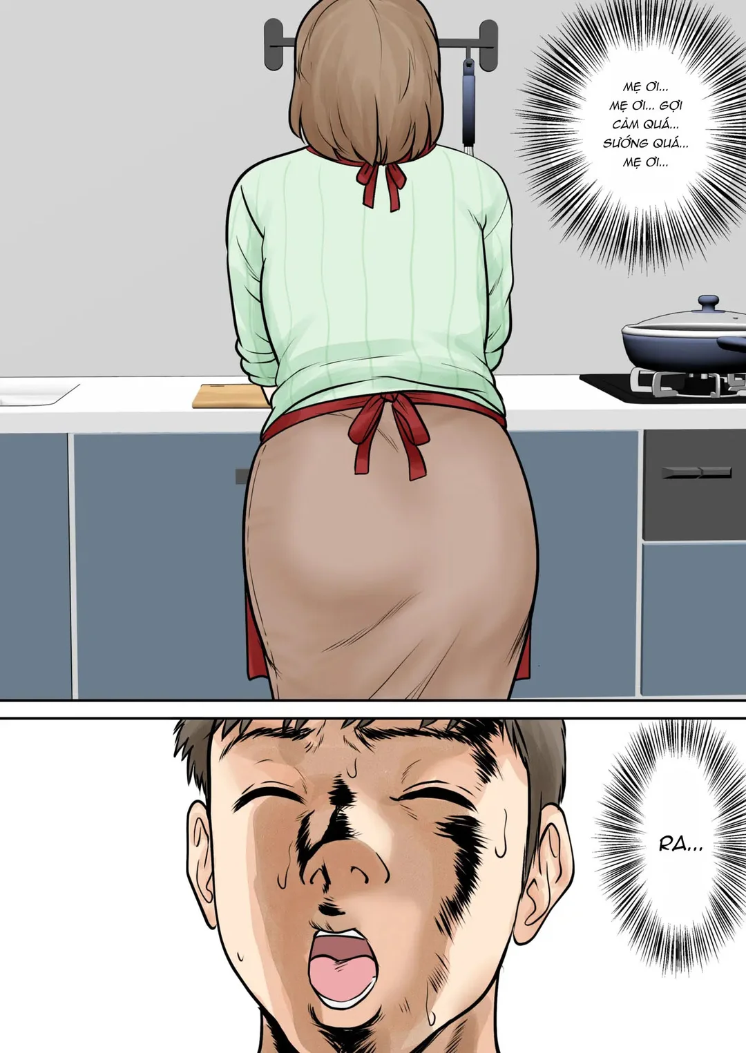 HentaiVN.net - Ảnh 10 - Mẹ con sống chung - Ch. 3 - Kháng cự