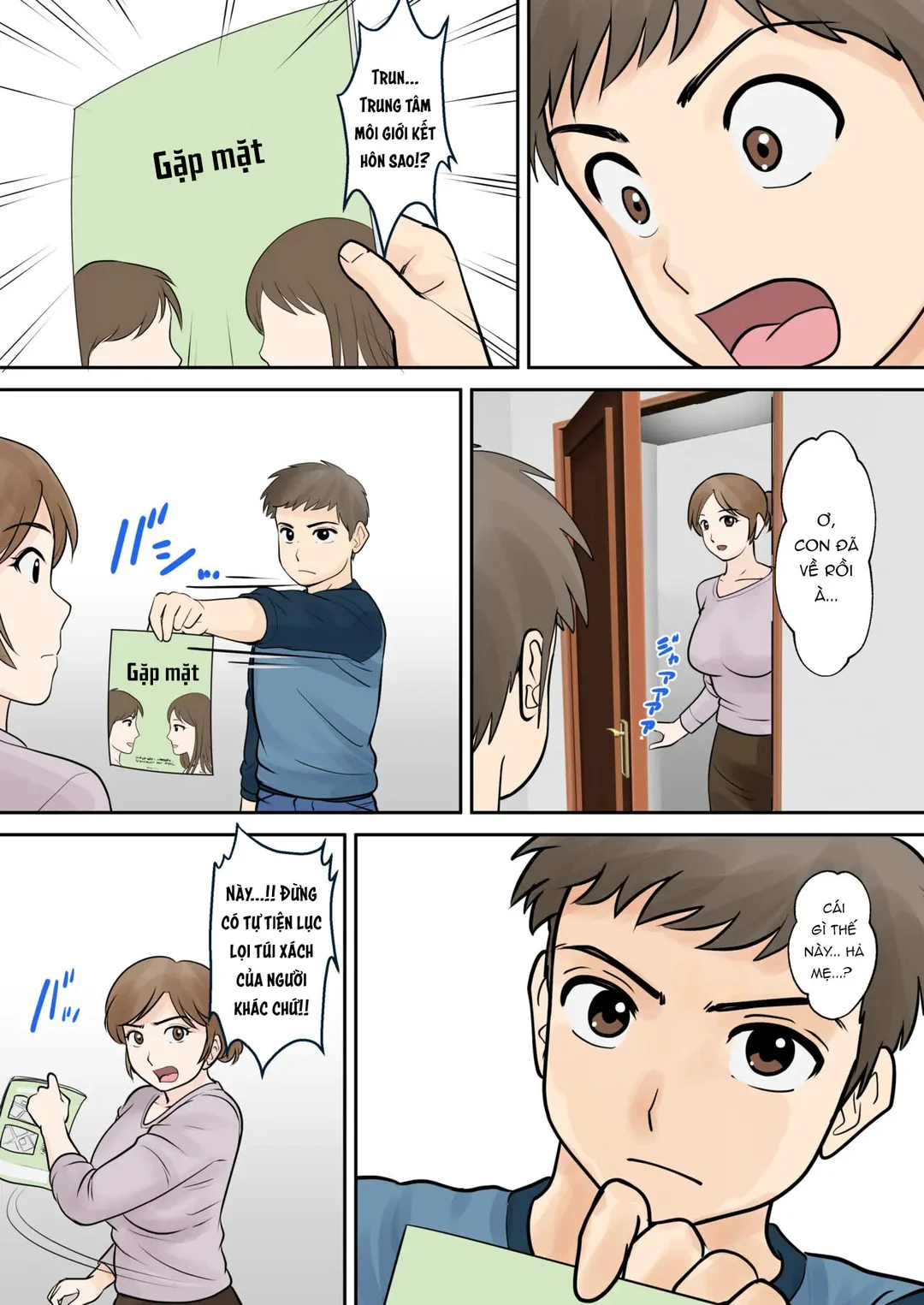 HentaiVN.net - Ảnh 19 - Mẹ con sống chung - Ch. 3 - Kháng cự