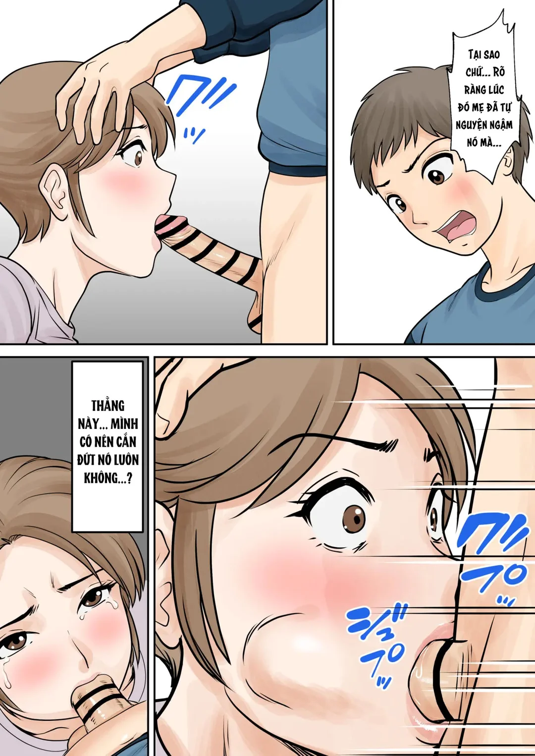 HentaiVN.net - Ảnh 30 - Mẹ con sống chung - Ch. 3 - Kháng cự