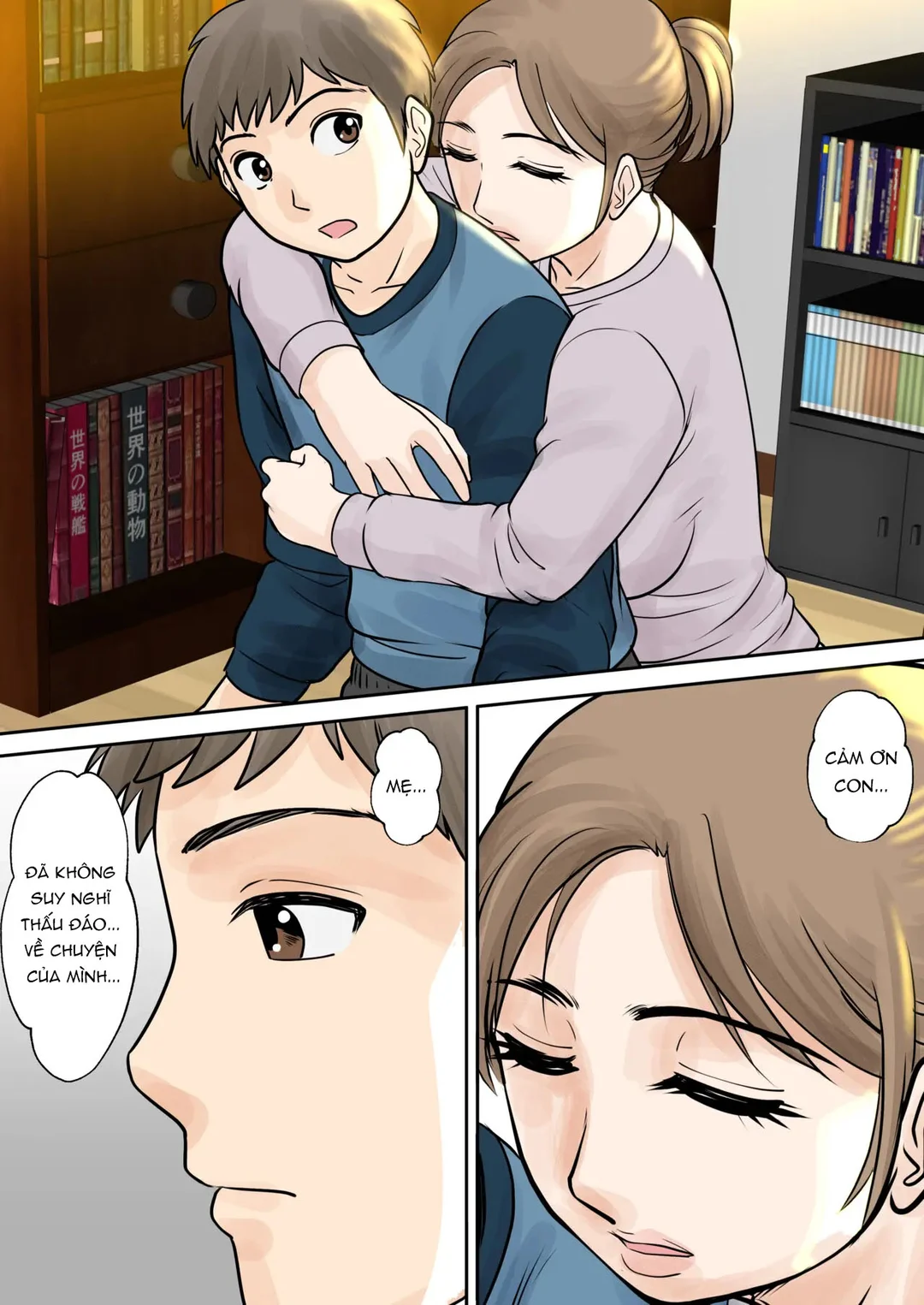 HentaiVN.net - Ảnh 45 - Mẹ con sống chung - Ch. 3 - Kháng cự