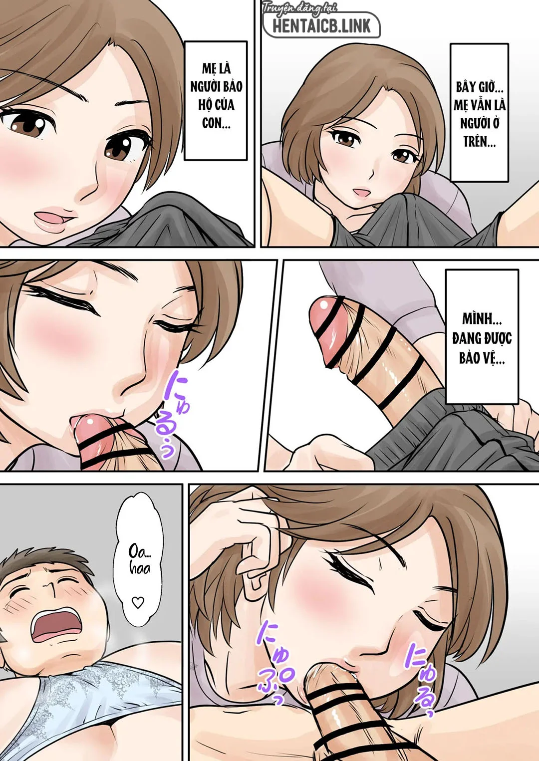 HentaiVN.net - Ảnh 53 - Mẹ con sống chung - Ch. 3 - Kháng cự