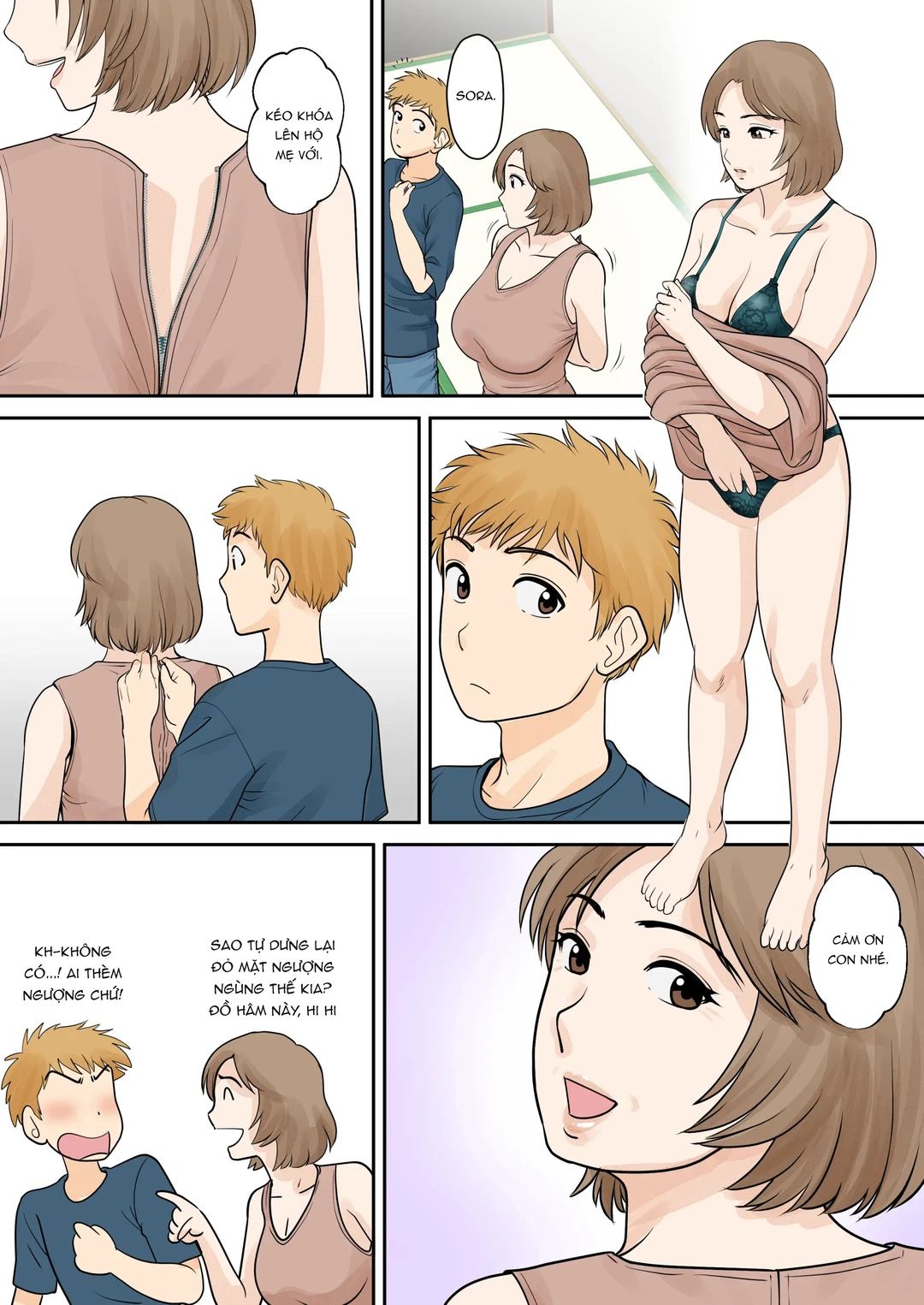 HentaiVN.net - Ảnh 22 - Mẹ con sống chung - Ch. 4 - Sụp đổ
