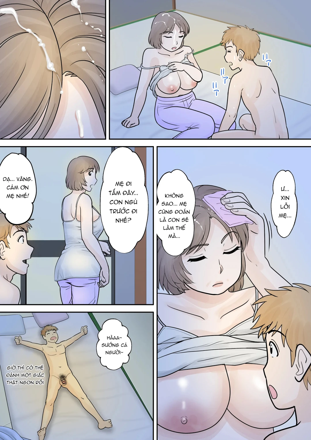 HentaiVN.net - Ảnh 34 - Mẹ con sống chung - Ch. 4 - Sụp đổ