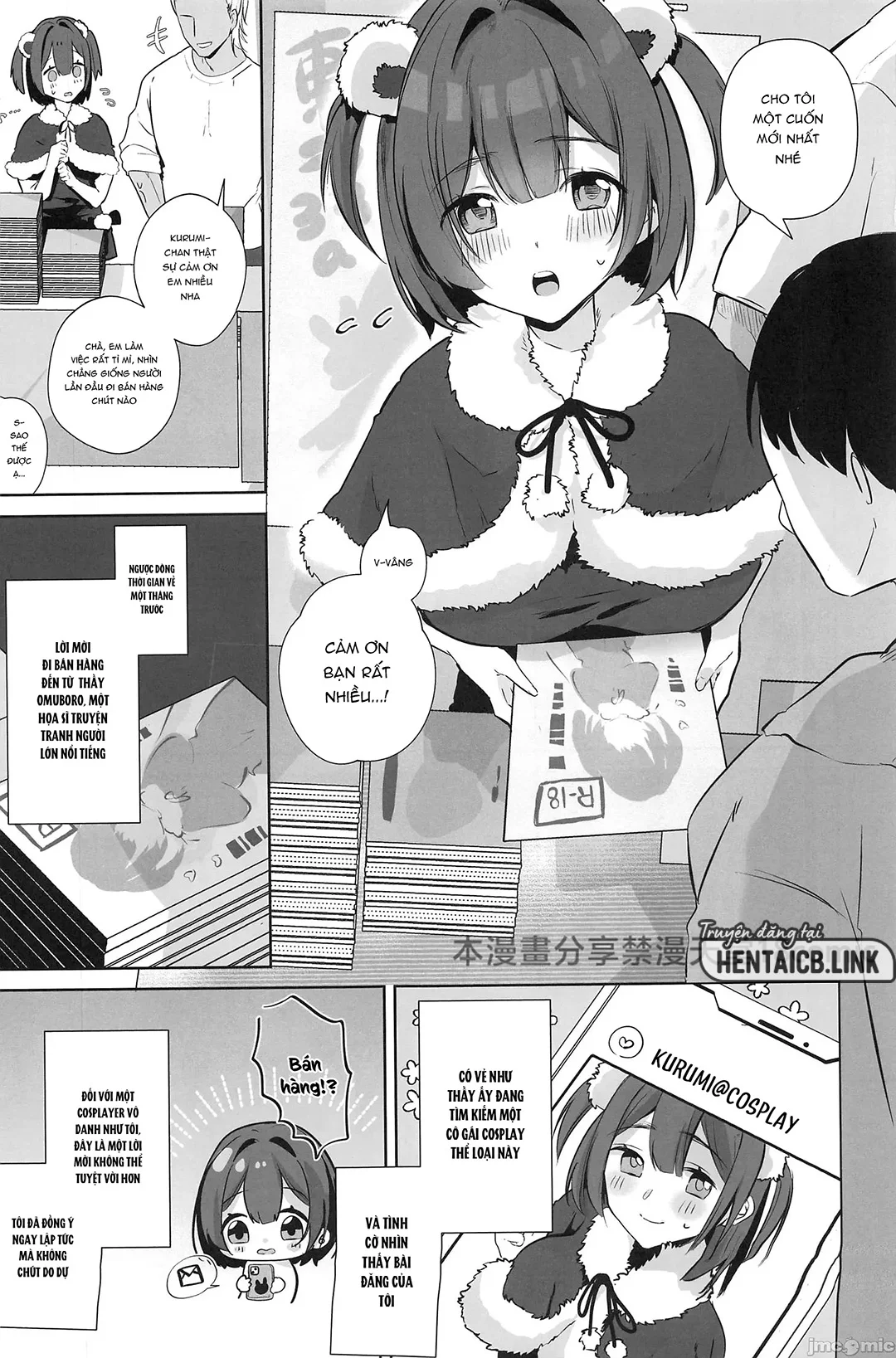 HentaiVN.net - Ảnh 2 - Jimi JD Cosplayer ga Ero Doujin Sakka ni Kaihatsu Sareru made - Oneshot