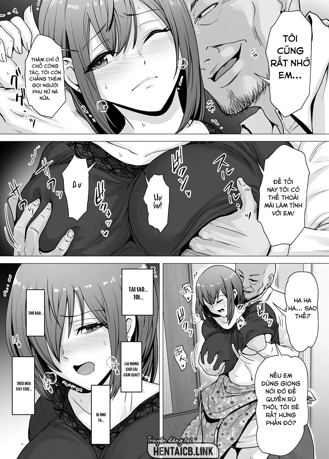 HentaiVN.net - Ảnh 36 - Vợ tôi rơi vào tay chủ tịch tham lam - Ch. 1