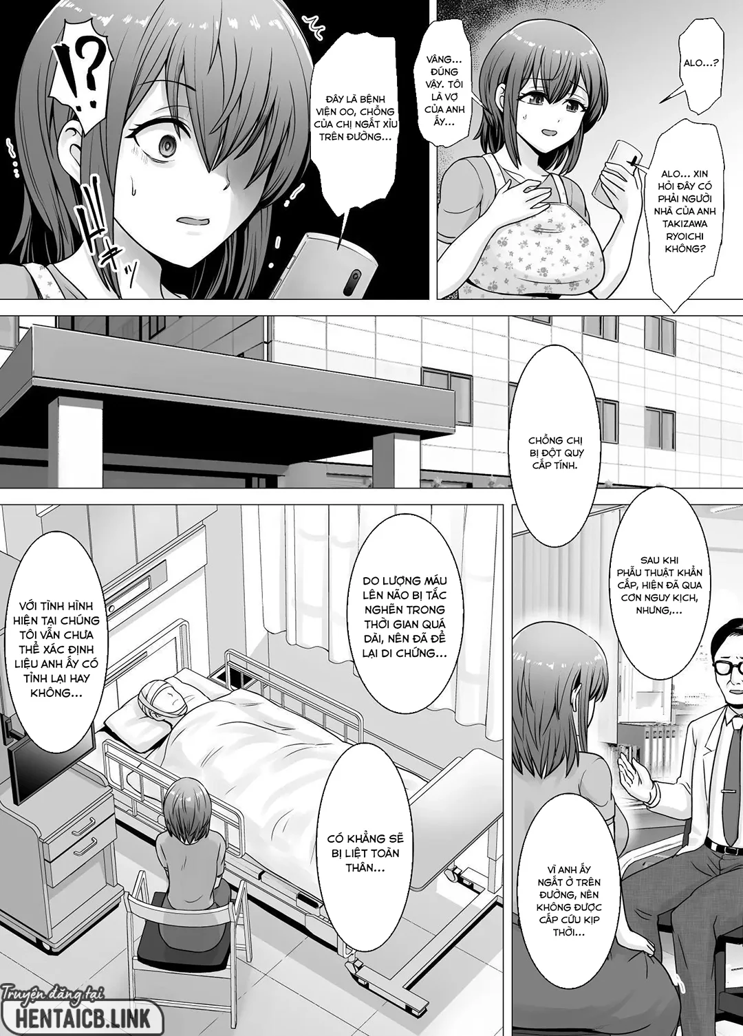 HentaiVN.net - Ảnh 6 - Vợ tôi rơi vào tay chủ tịch tham lam - Ch. 1