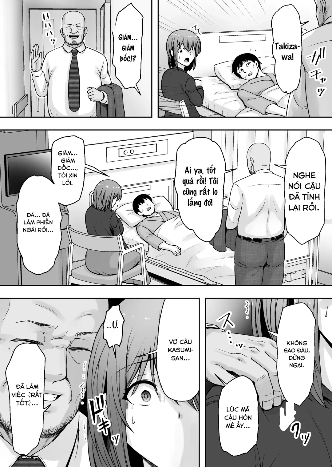 HentaiVN.net - Ảnh 46 - Vợ tôi rơi vào tay chủ tịch tham lam - Ch. 2