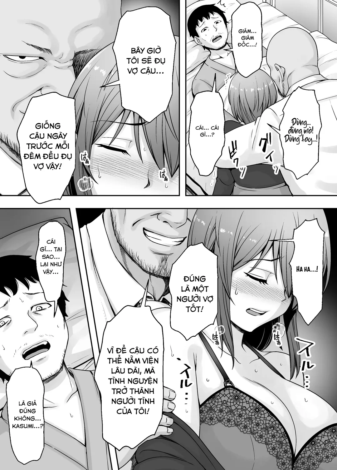 HentaiVN.net - Ảnh 48 - Vợ tôi rơi vào tay chủ tịch tham lam - Ch. 2