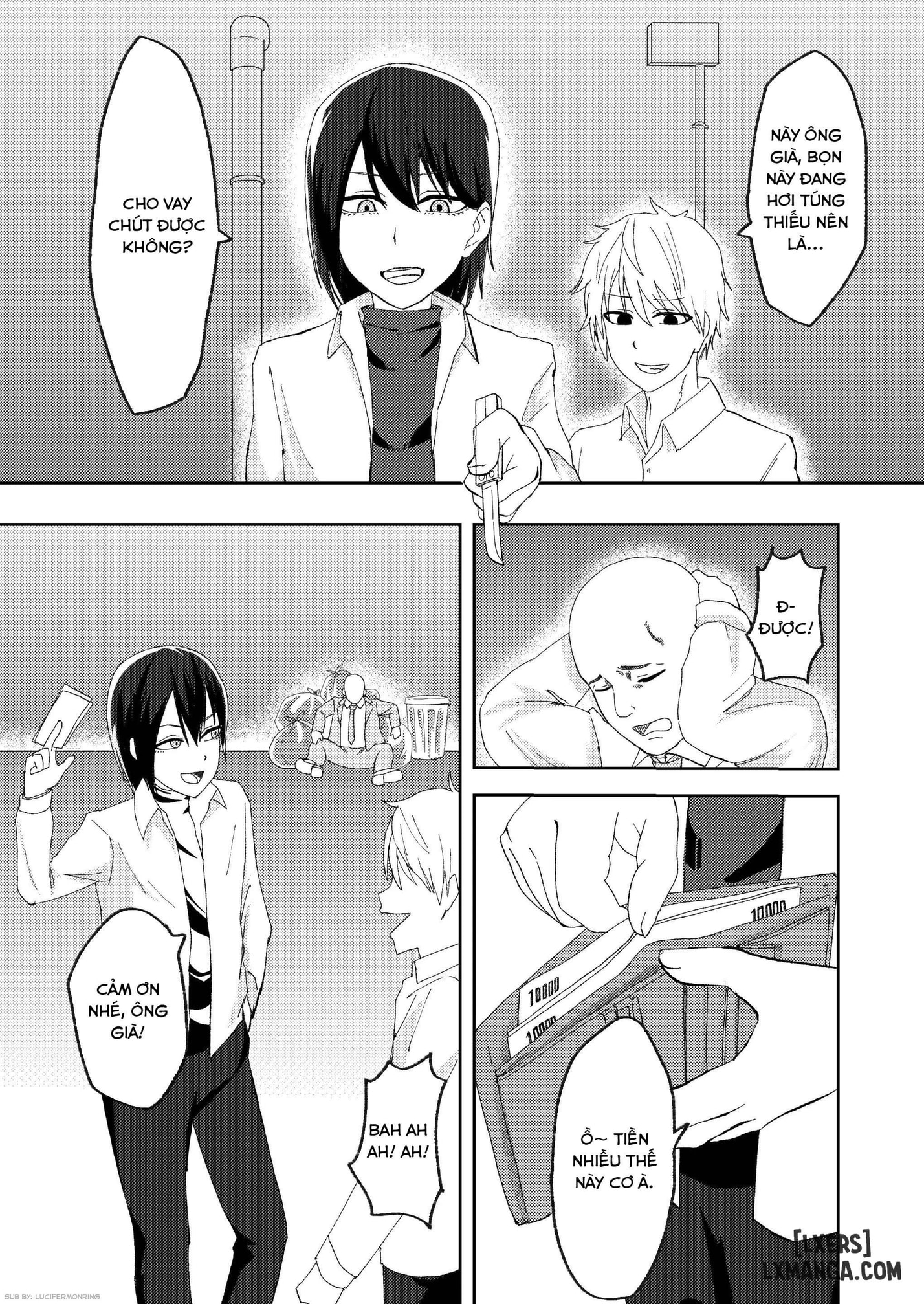 HentaiVN.net - Ảnh 4 - Katsuage ni Akita kara P-katsu Sagi Shitemita! | I Got Bored of Extorting People, So I Tried Sugar Daddy Scamming! + Bonus - Phần 1