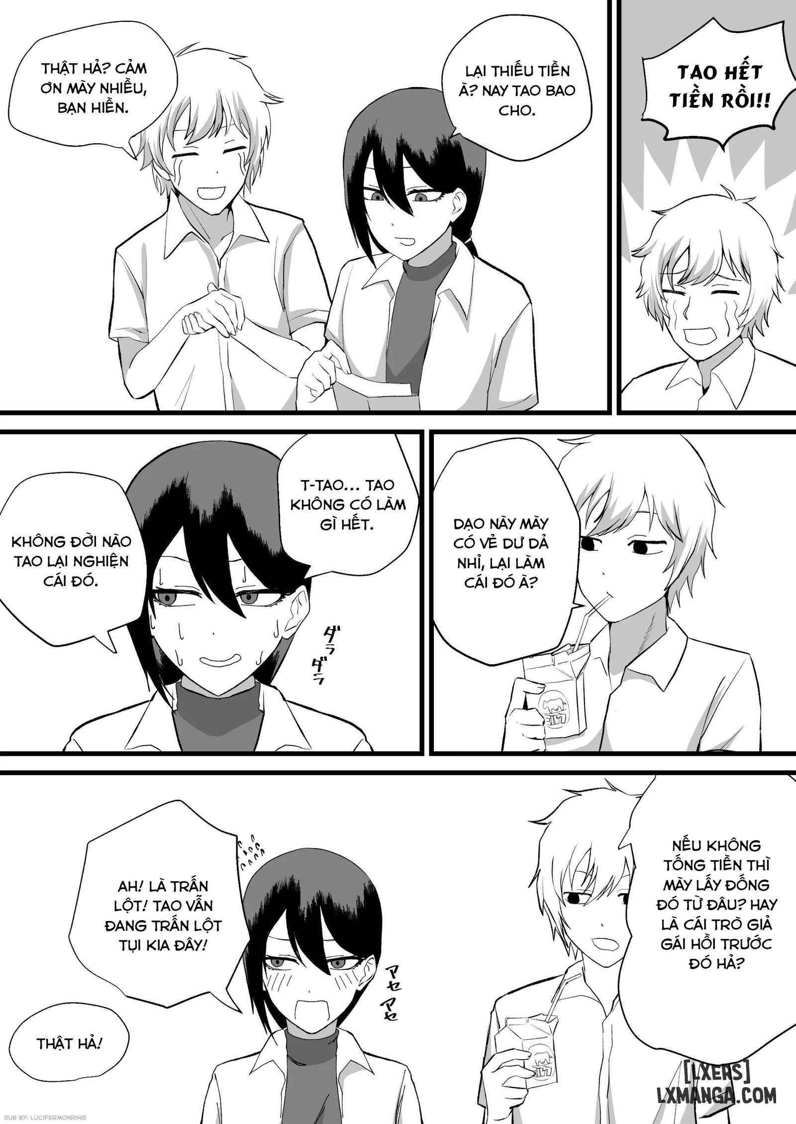 HentaiVN.net - Ảnh 3 - Katsuage ni Akita kara P-katsu Sagi Shitemita! | I Got Bored of Extorting People, So I Tried Sugar Daddy Scamming! + Bonus - Phần 2