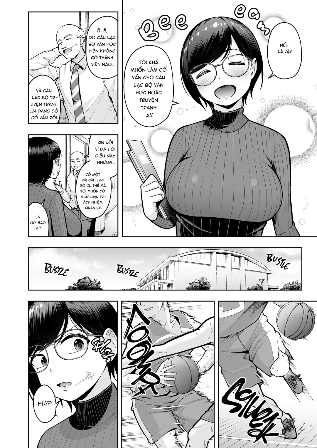 HentaiVN.net - Ảnh 4 - Cô giáo độc thân và khát tình - Oneshot