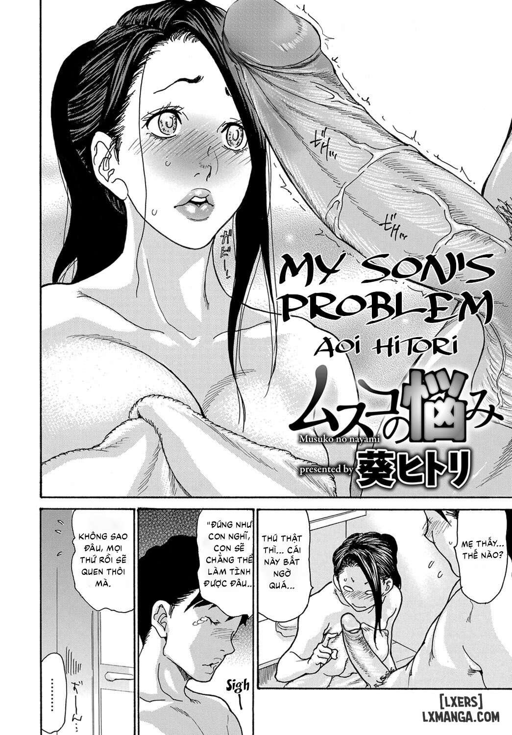 HentaiVN.net - Ảnh 3 - My Son's Problem - Oneshot
