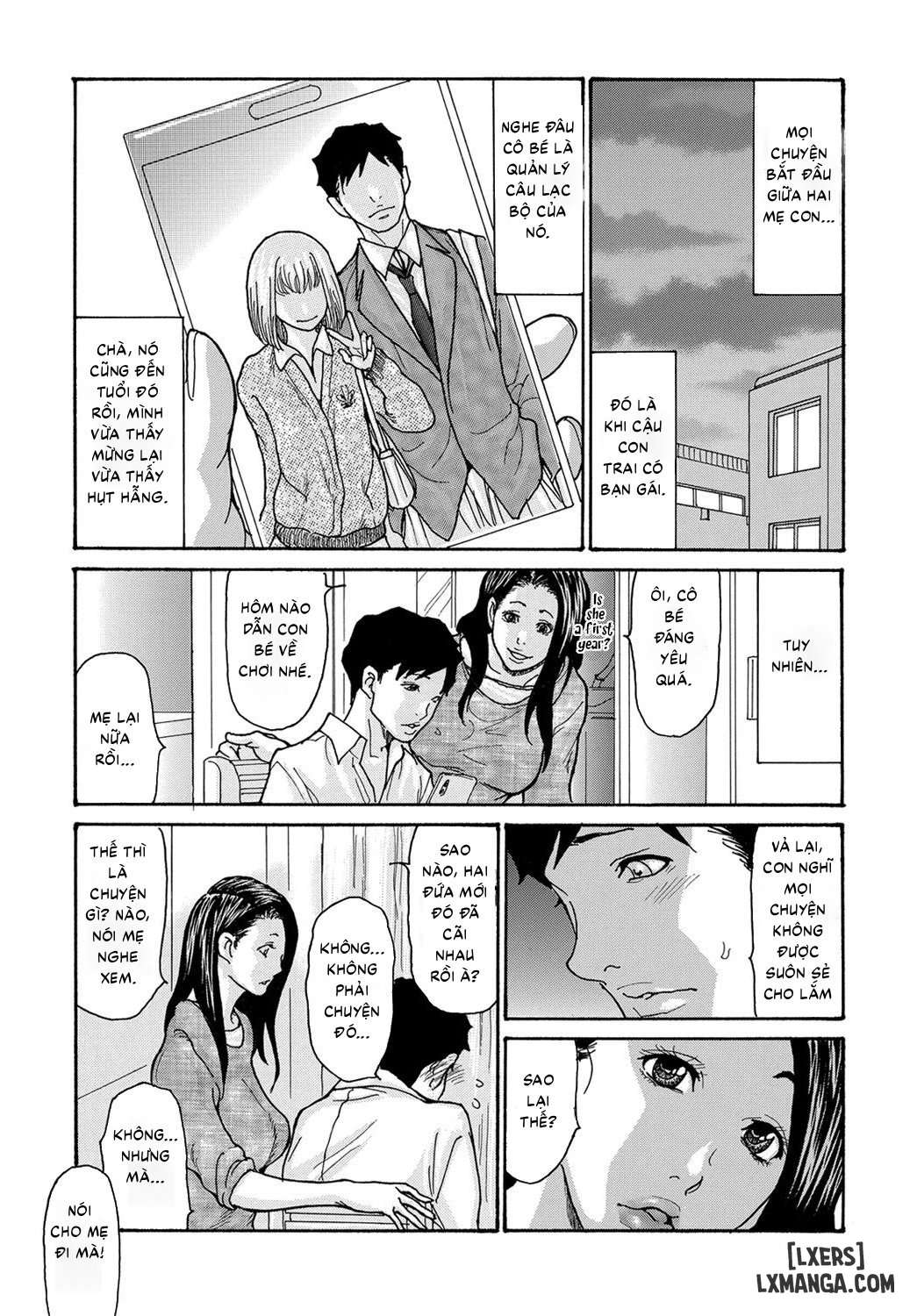 HentaiVN.net - Ảnh 4 - My Son's Problem - Oneshot