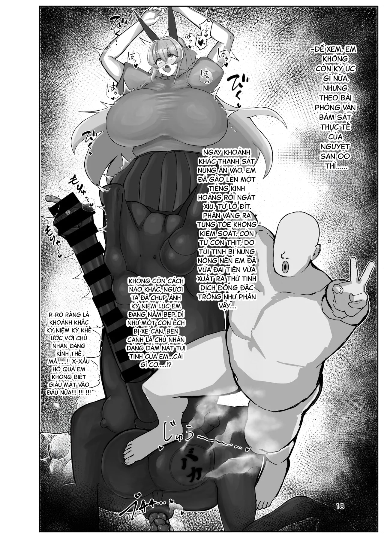 HentaiVN.net - Ảnh 17 - Chào mừng đến với Học viện Nhân mã Futunari! - Oneshot