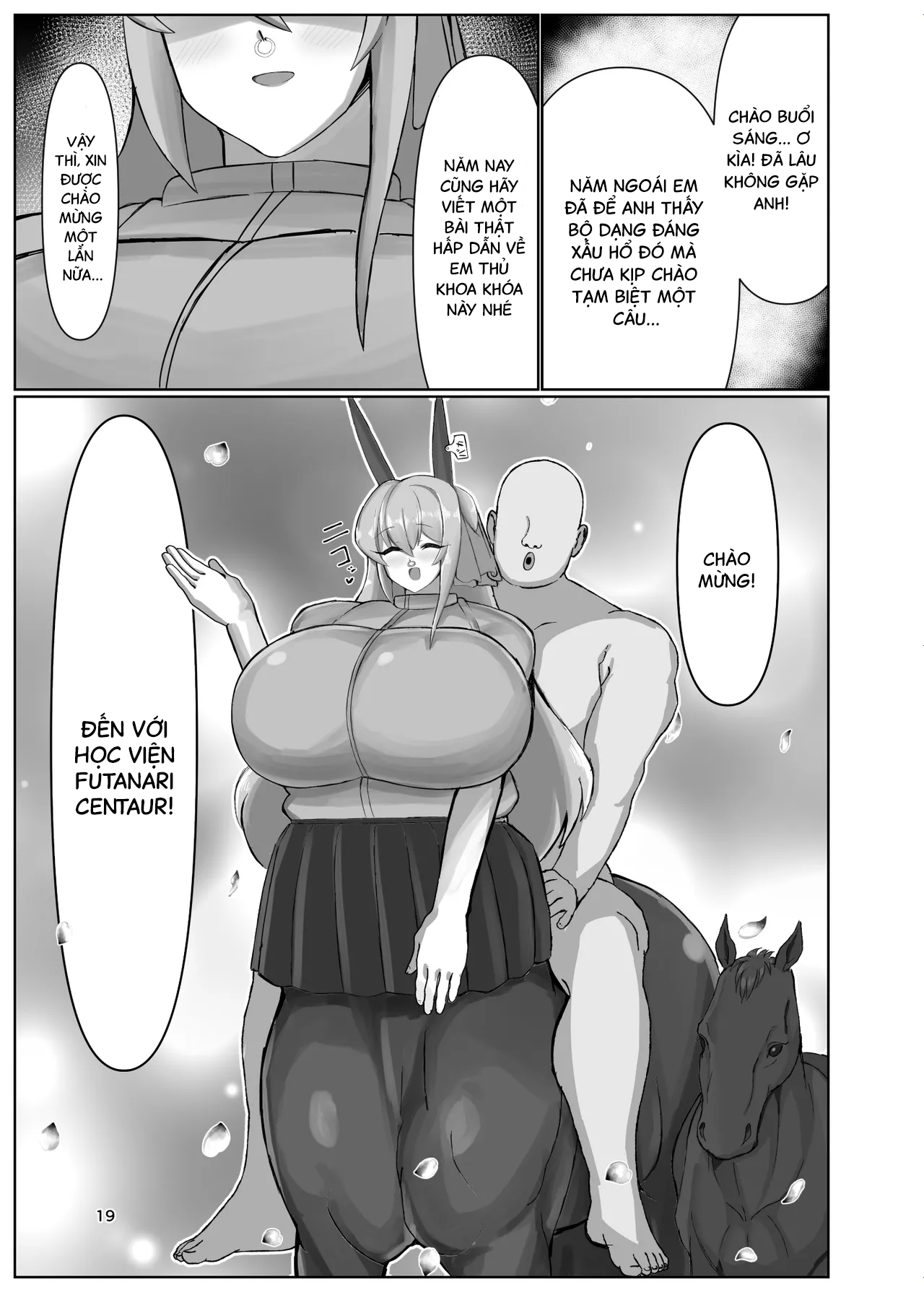 HentaiVN.net - Ảnh 18 - Chào mừng đến với Học viện Nhân mã Futunari! - Oneshot