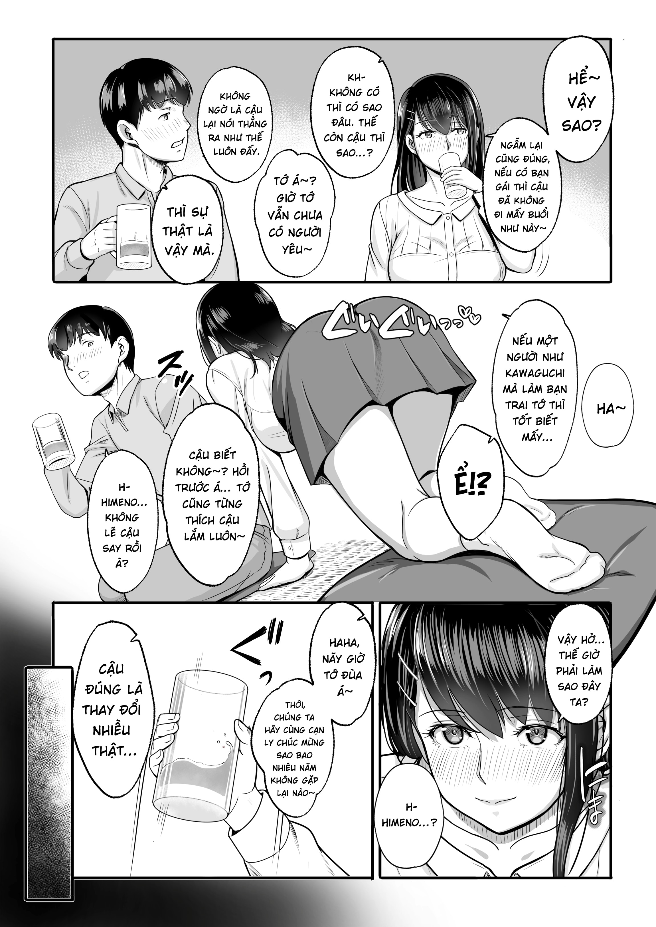 HentaiVN.net - Ảnh 3 - Saikai shita Hatsukoi wa, Shinkan no Yoru ni Chiru - Siuuu Phẩm