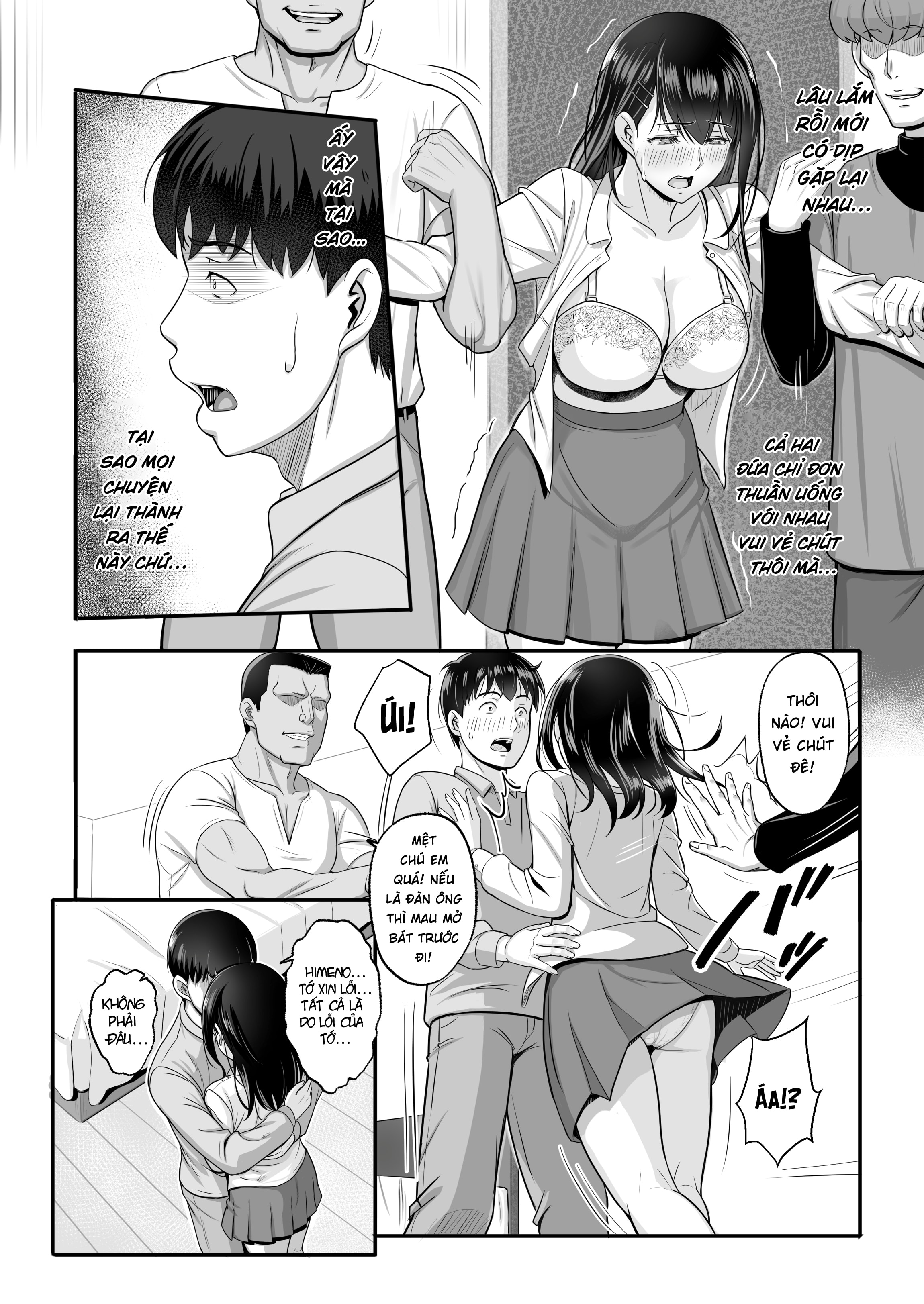HentaiVN.net - Ảnh 7 - Saikai shita Hatsukoi wa, Shinkan no Yoru ni Chiru - Siuuu Phẩm
