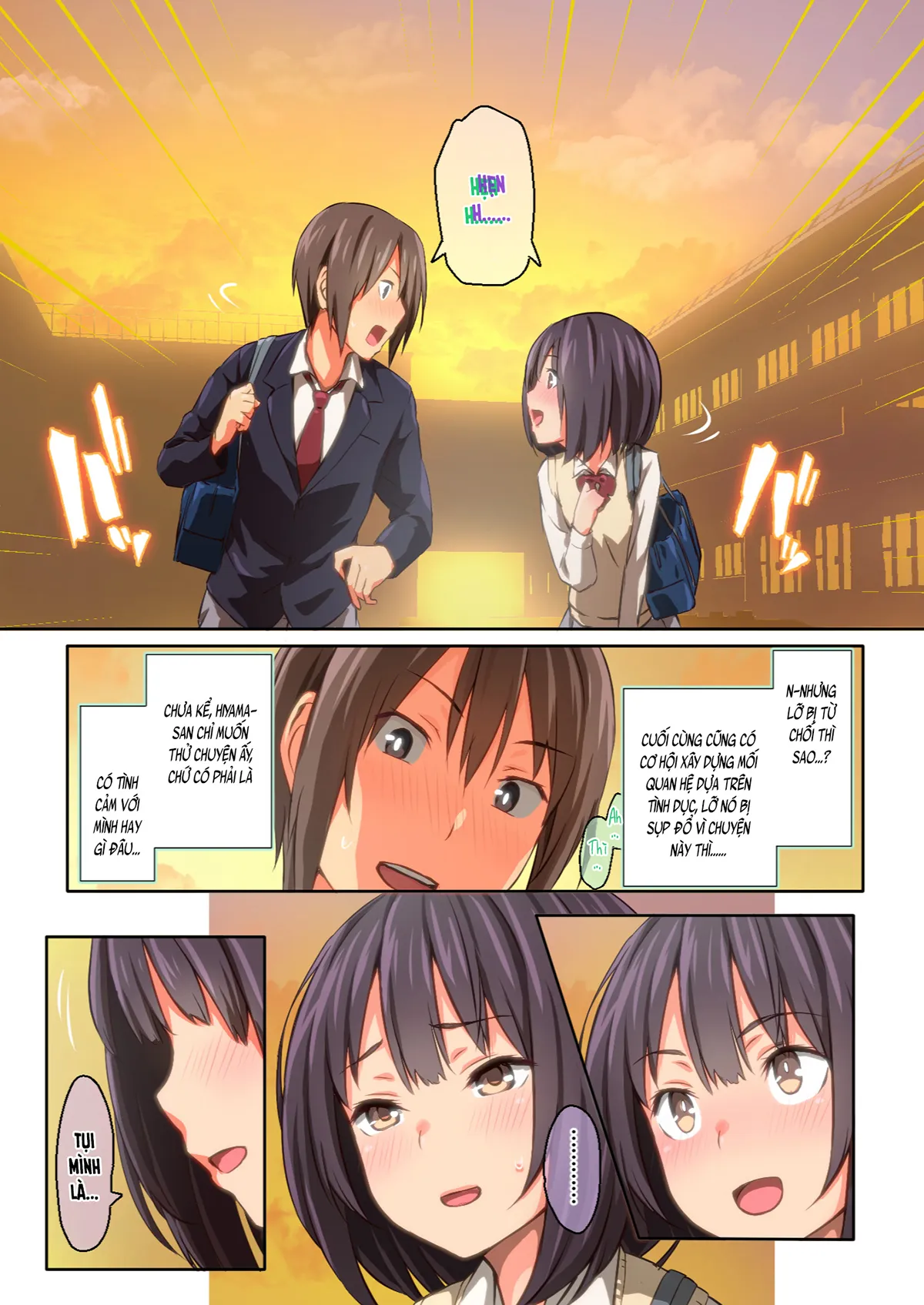 HentaiVN.net - Ảnh 16 - Chỉ là Hiyama-san MUỐN♡ (nguyên tác) [Hiyama-san wa SHItai dake♡; 氷山さんはシたいだけ♡] - Ch. 2