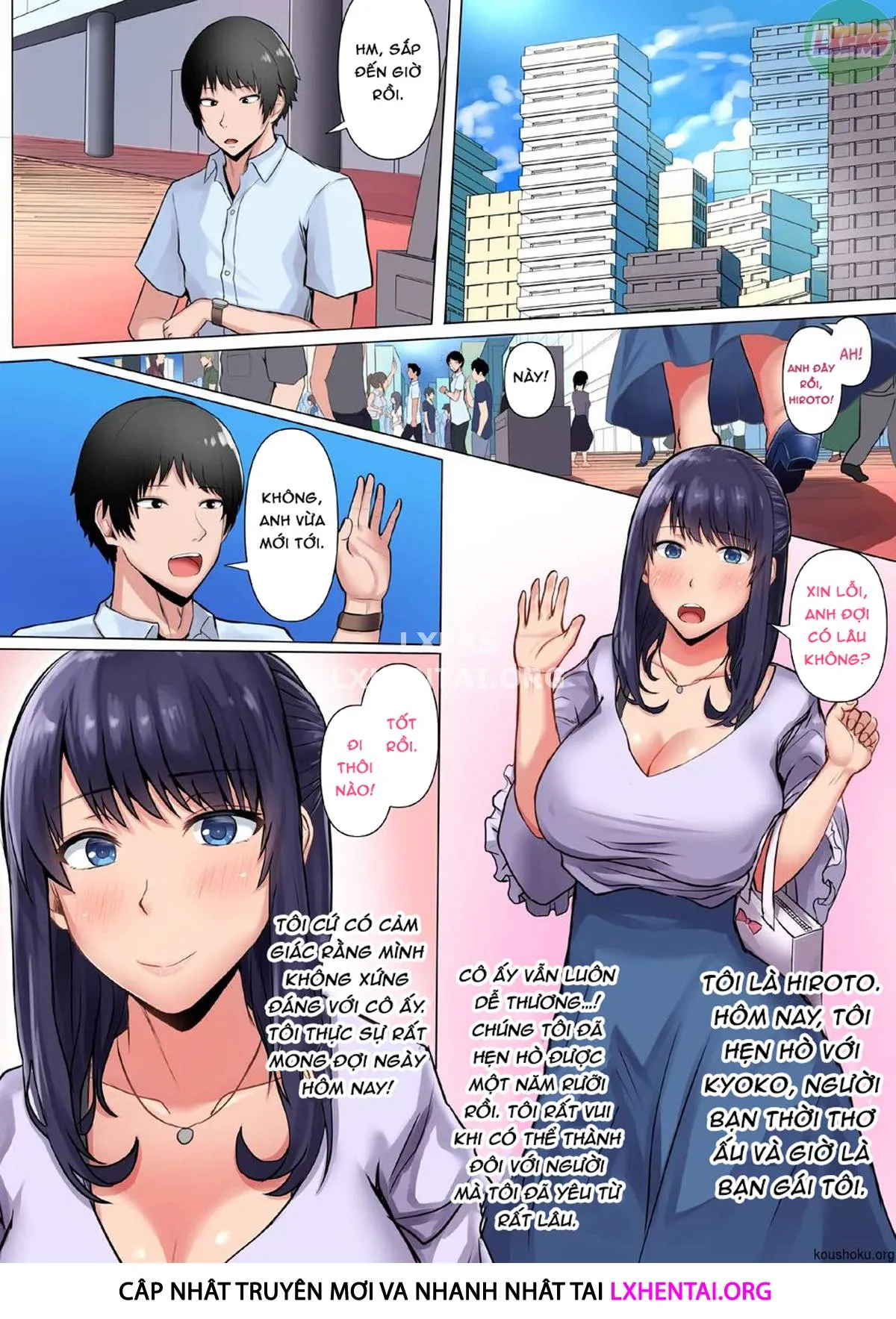 HentaiVN.net - Ảnh 9 - My Childhood Sweetheart Was Ensnared by an Upperclassman's Huge Cock - Oneshot