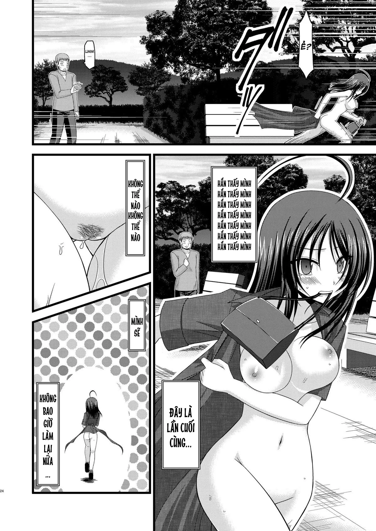 HentaiVN.net - Ảnh 25 - Nhật Ký Thiếu Nữ Khỏa Thân [Roshutsu Shoujo Nikki; Exhibitionist Girl Diary] - Chương 1