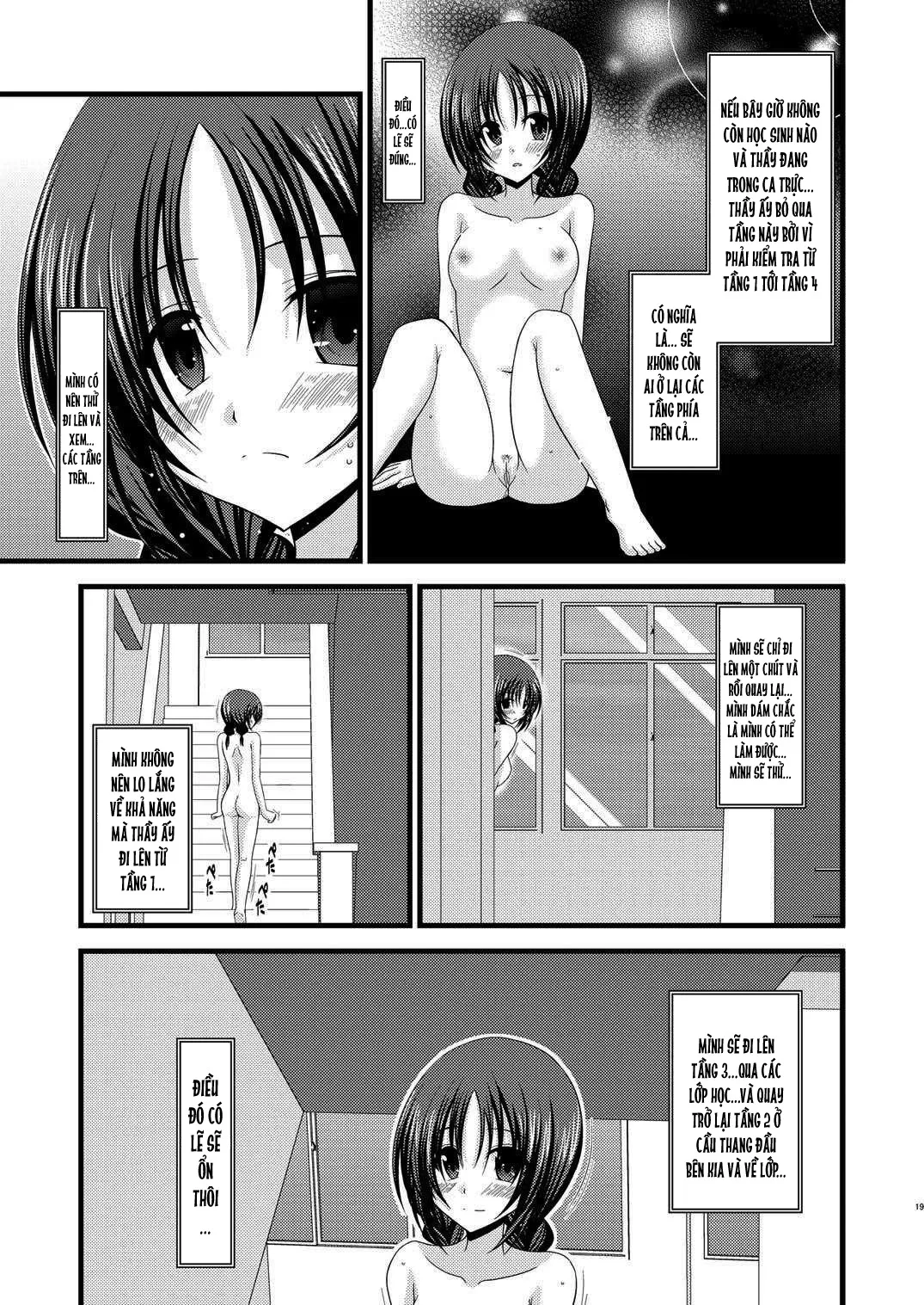 HentaiVN.net - Ảnh 18 - Nhật Ký Thiếu Nữ Khỏa Thân [Roshutsu Shoujo Nikki; Exhibitionist Girl Diary] - Chương 2