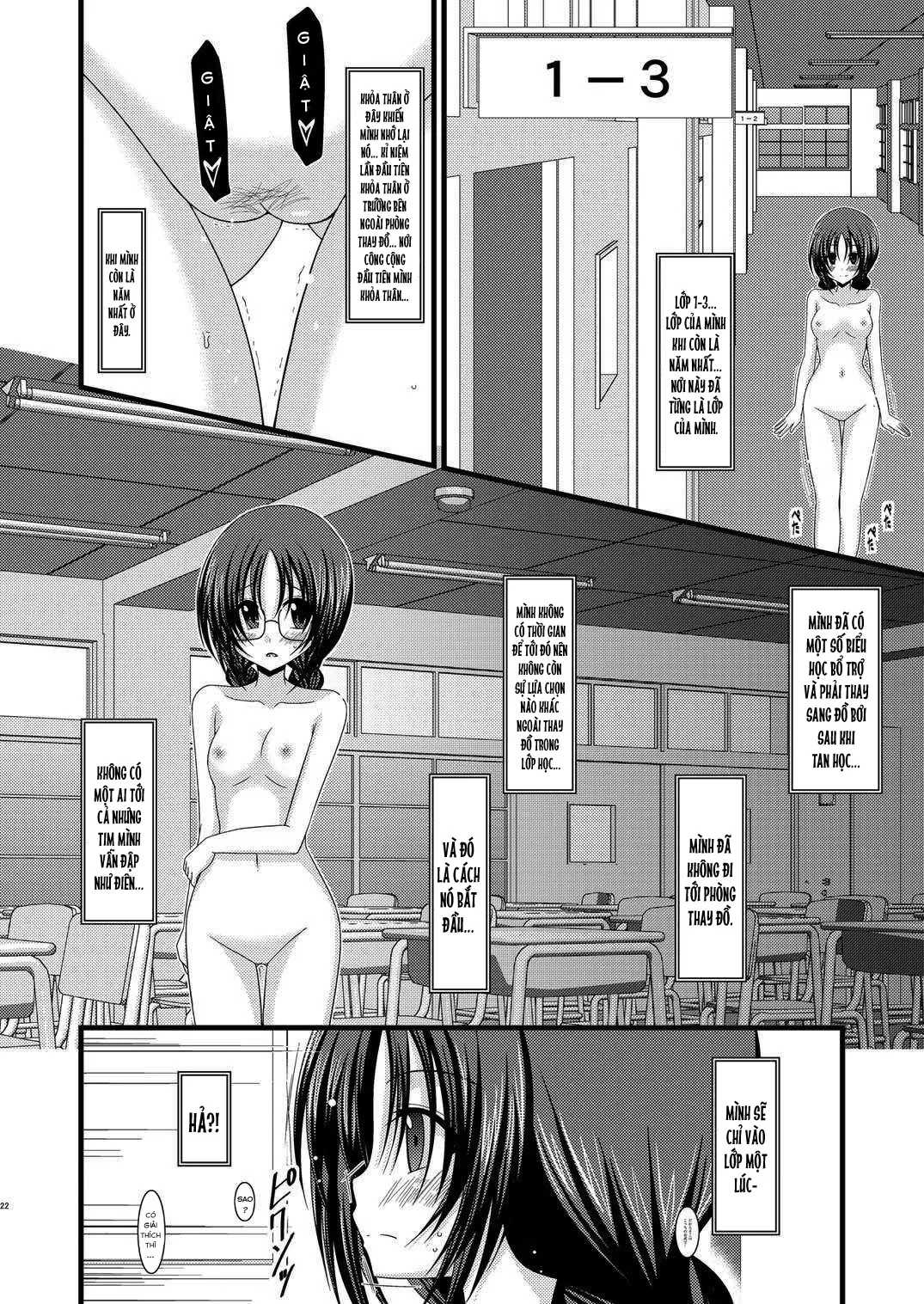 HentaiVN.net - Ảnh 21 - Nhật Ký Thiếu Nữ Khỏa Thân [Roshutsu Shoujo Nikki; Exhibitionist Girl Diary] - Chương 2